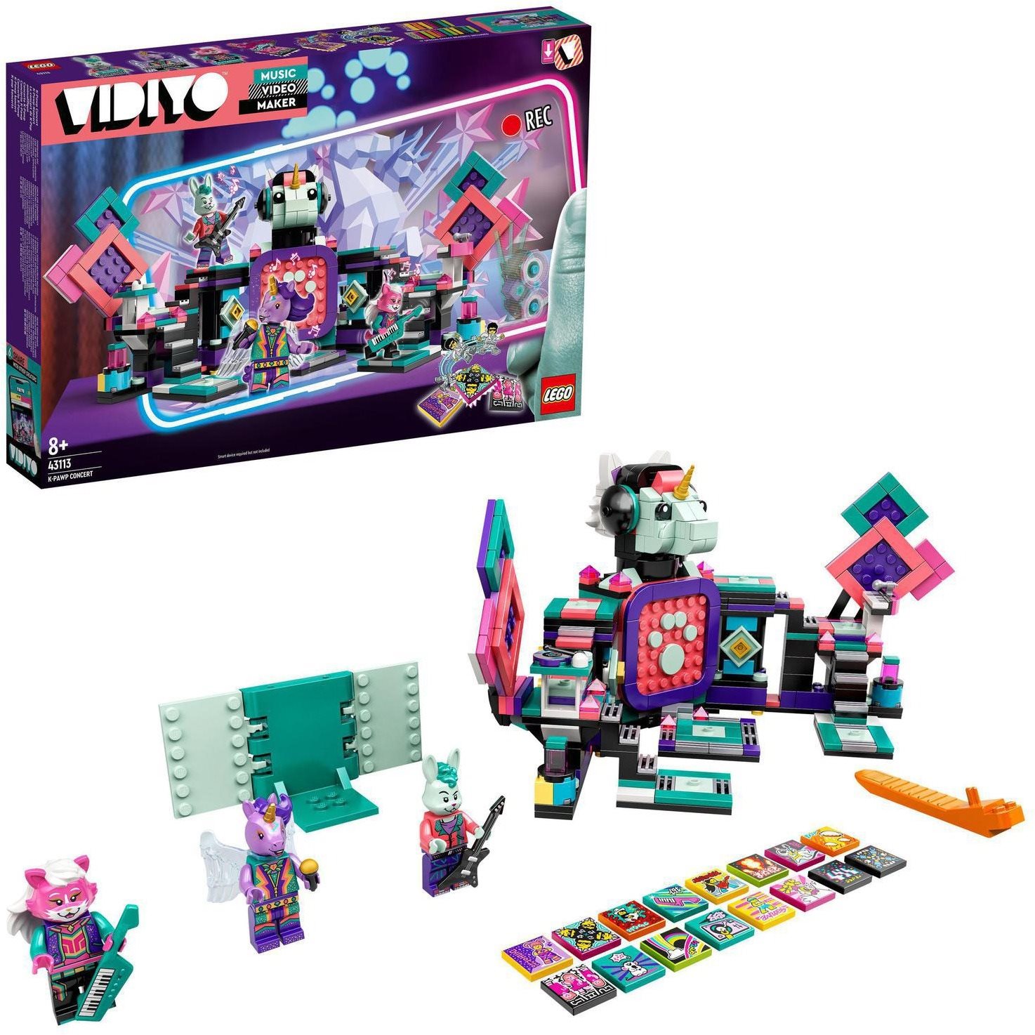 LEGO VIDIYO 43113 Concert K-Pawp Construction LEGO