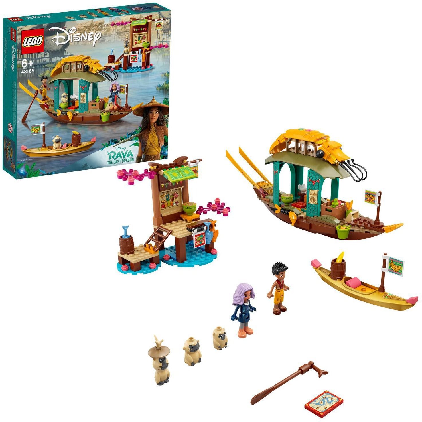 LEGO Disney Princess 43185 Boun's Boat LEGO Set