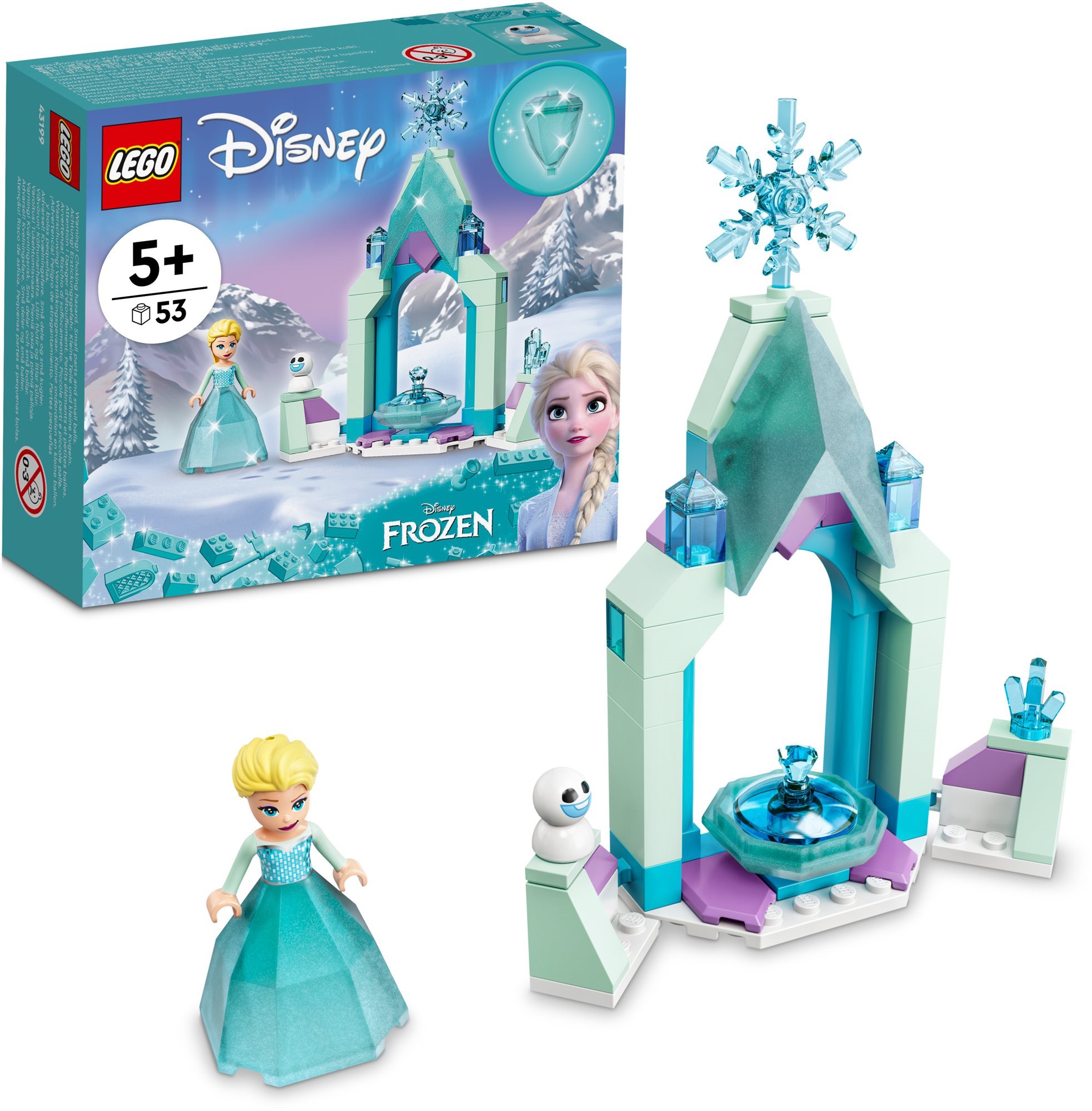LEGO® I Disney Frozen 43199 Elsa’s Castle Courtyard LEGO Set