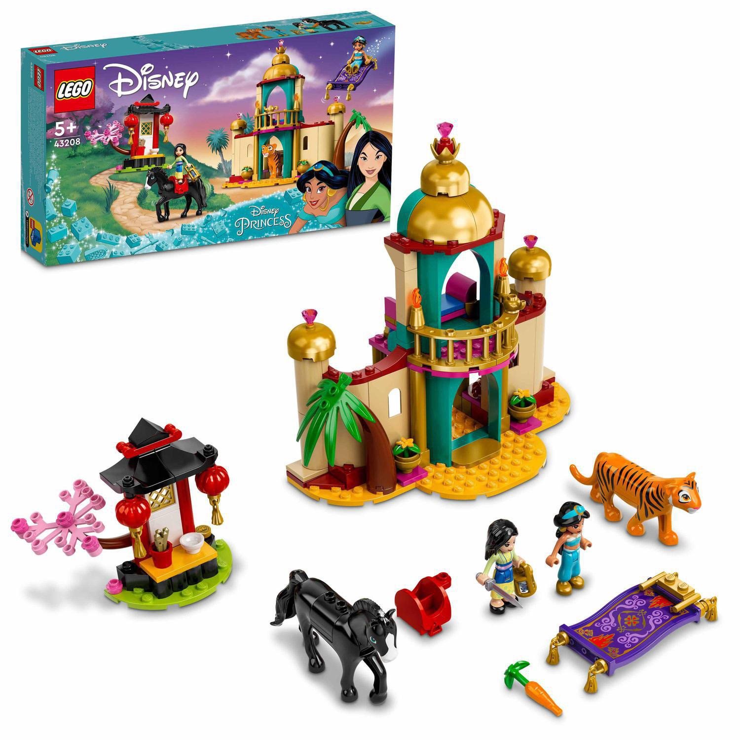 LEGO® I Disney Princess™ 43208 Jasmine and Mulan’s Adventure LEGO Set