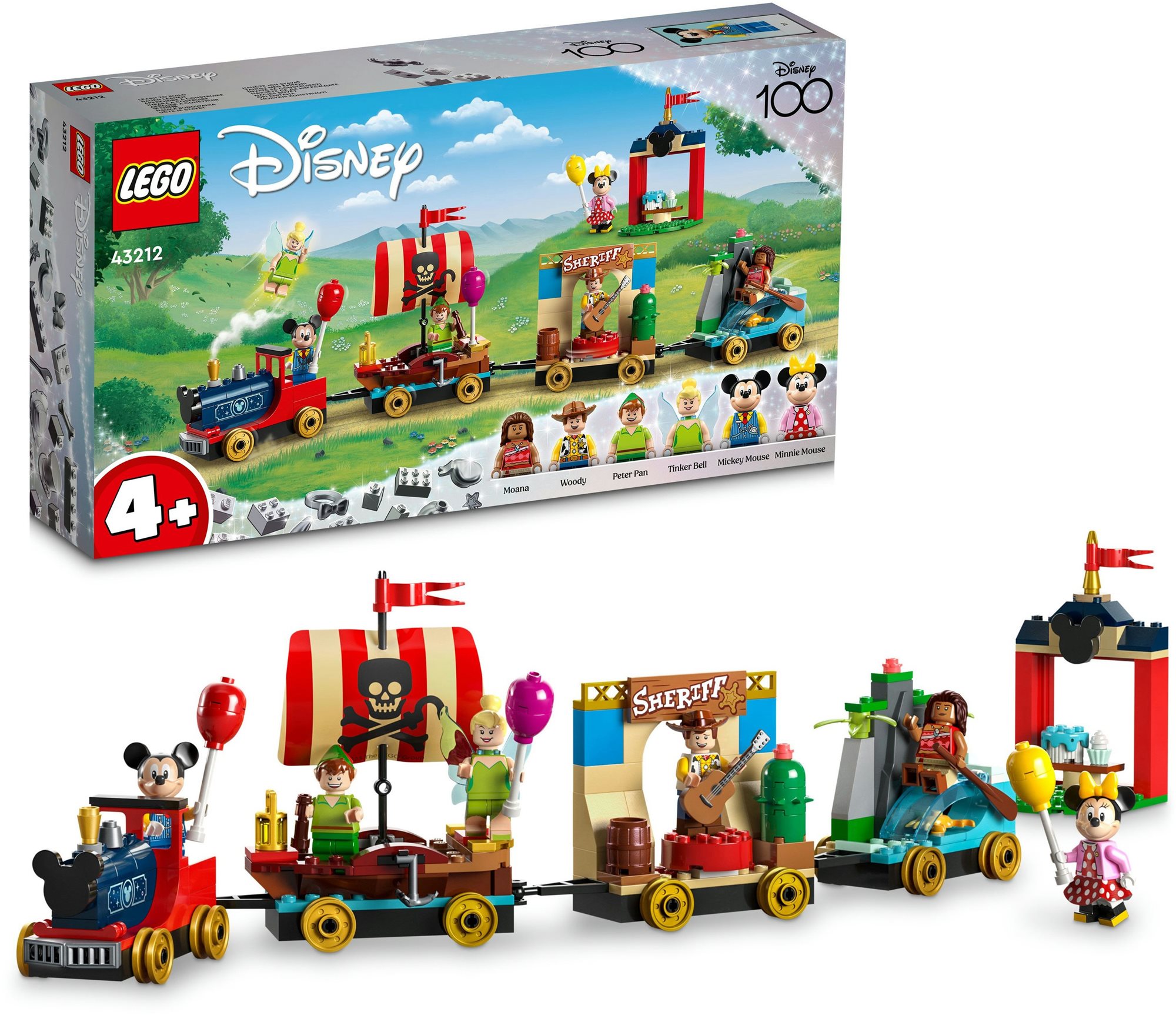 LEGO® Disney ünnepi vonat 43212 LEGO