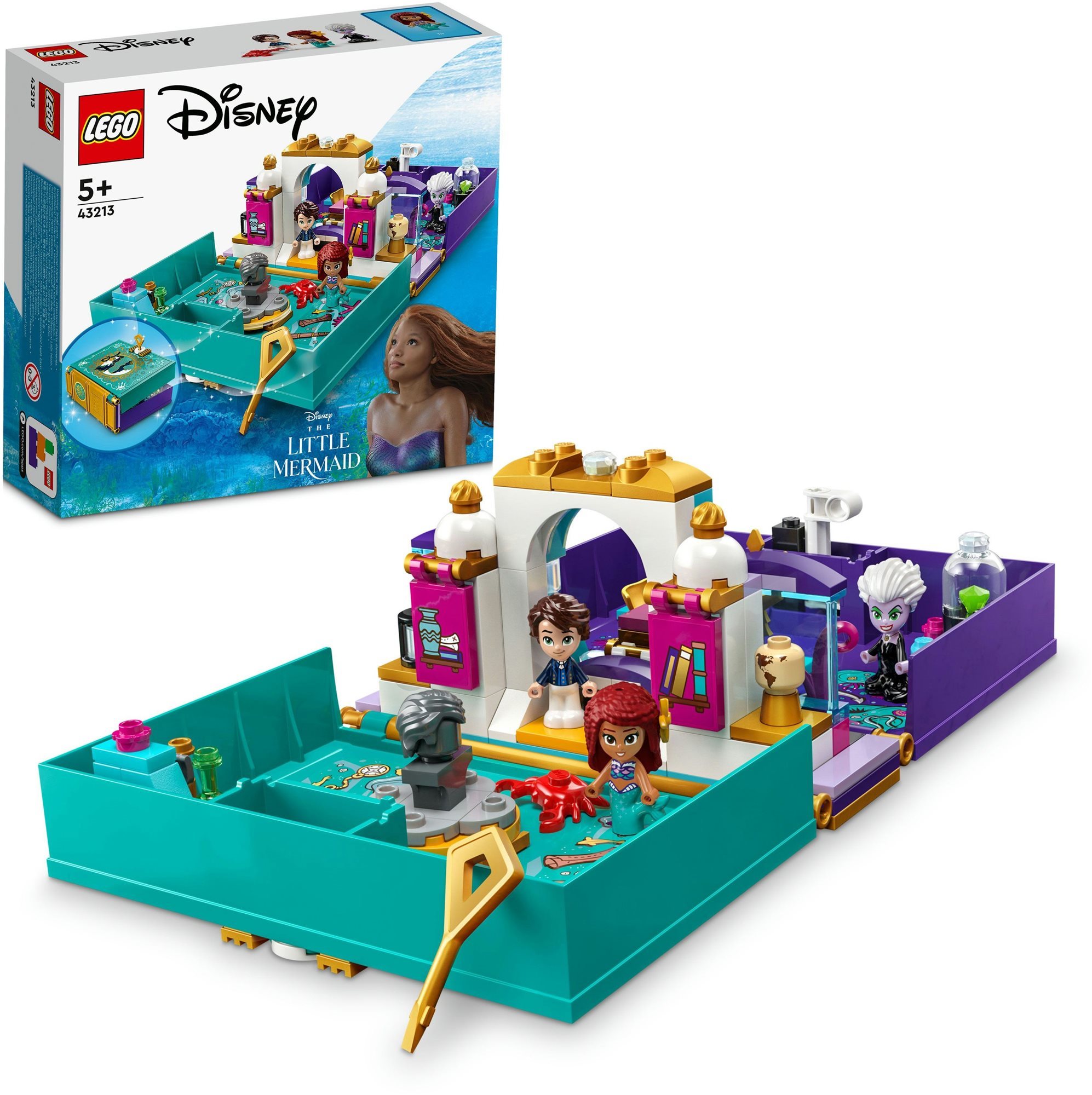 LEGO® Disney A kis hableány mesekönyv 43213 LEGO