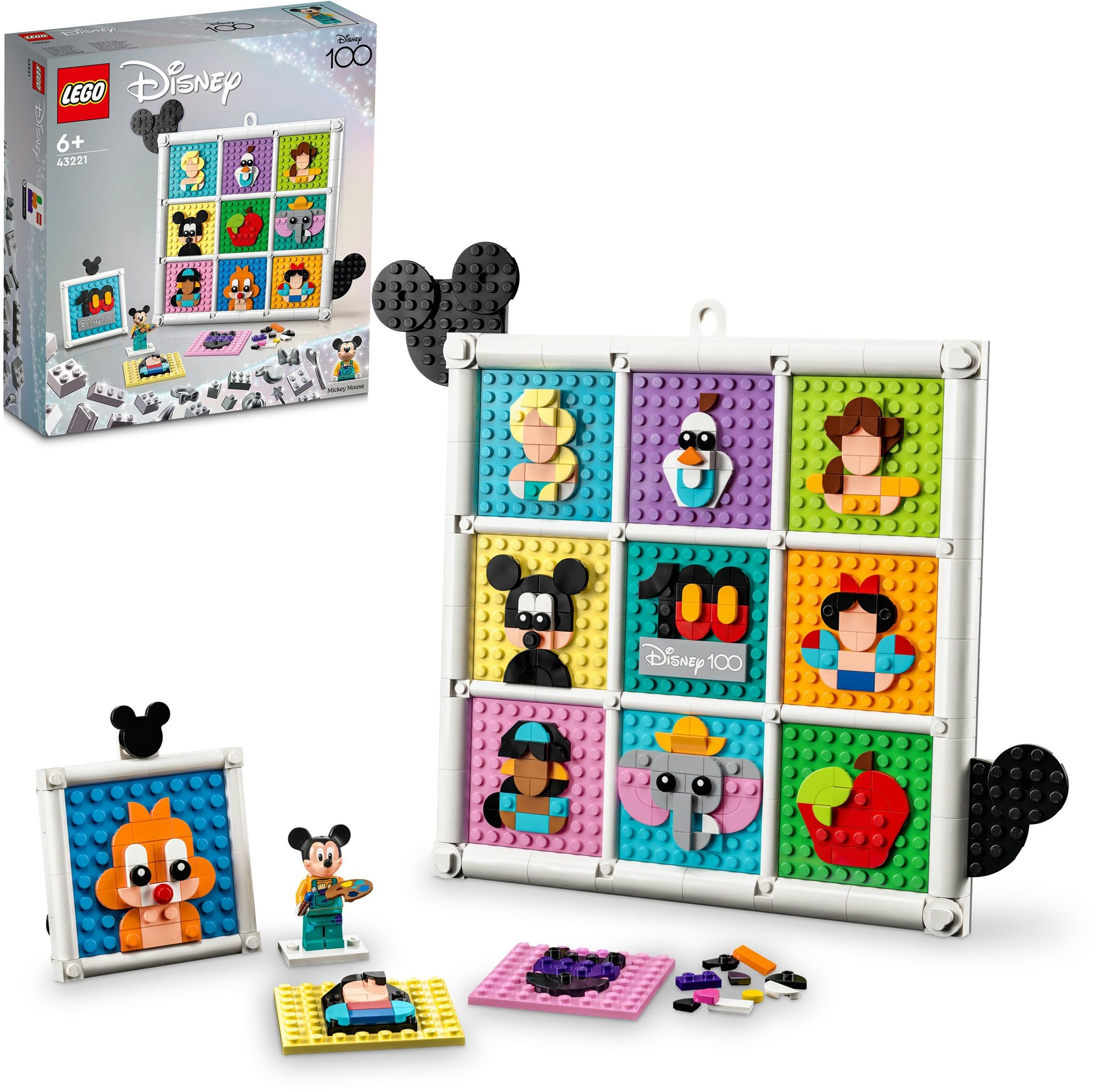 LEGO® Disney 43221 100 let oblíbených animovaných postav Disney...