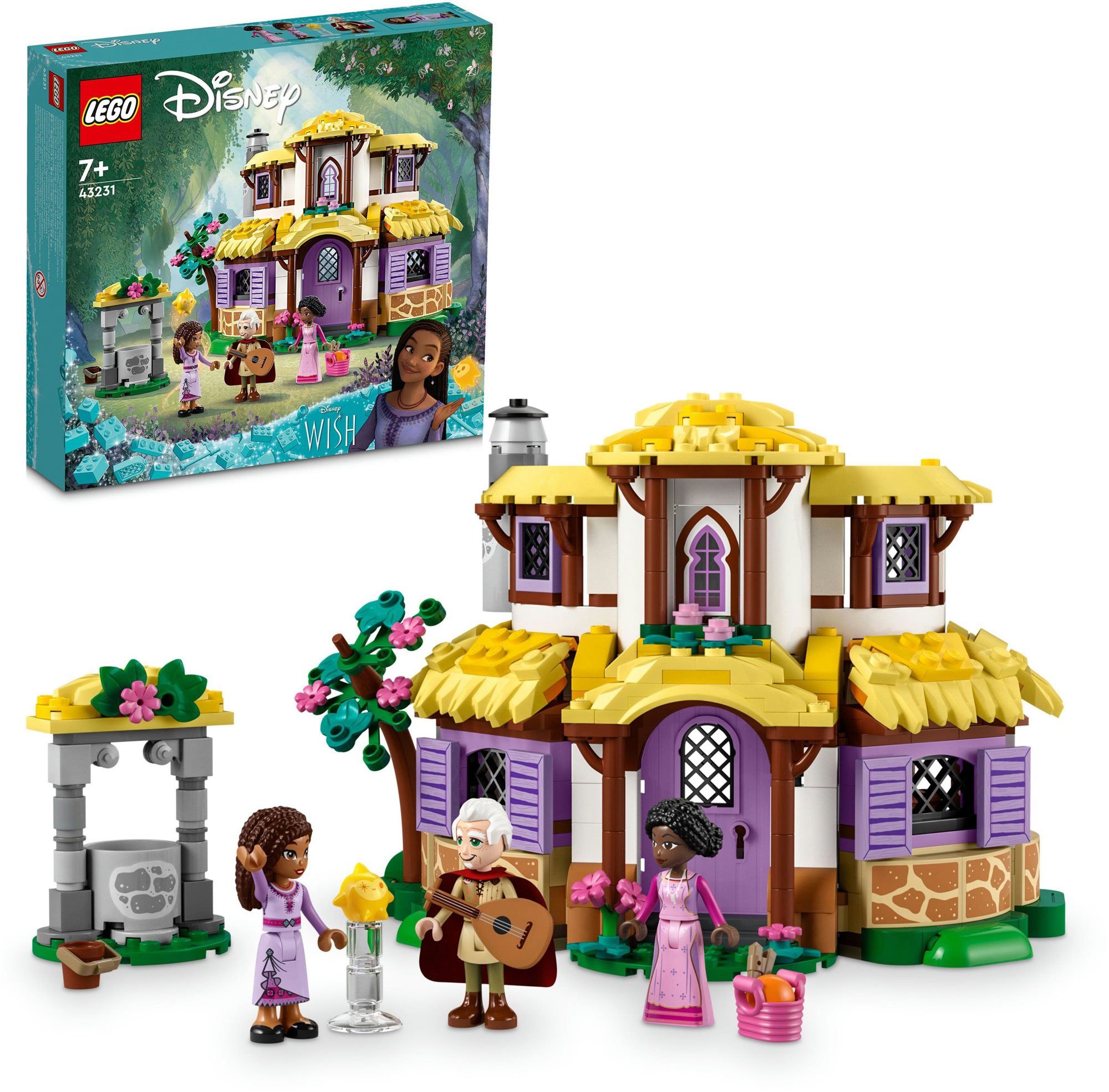 LEGO® - Disney Princess™ 43231 Ashas Häuschen LEGO-Bausatz