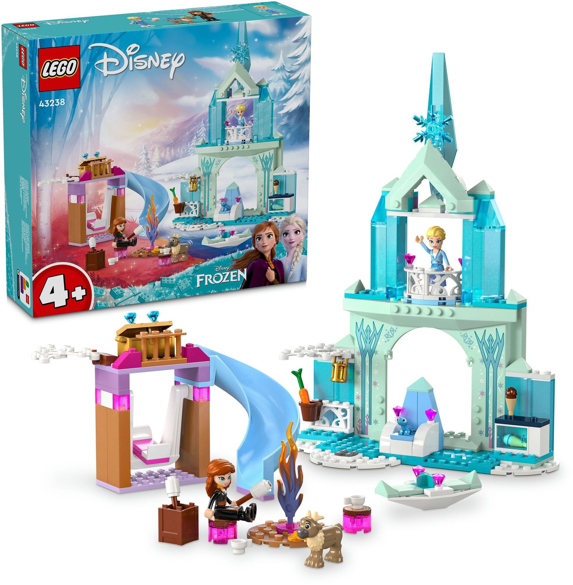 LEGO® - Disney Princess™ 43238 Elsa a hrad z Ľadového kráľovstva...