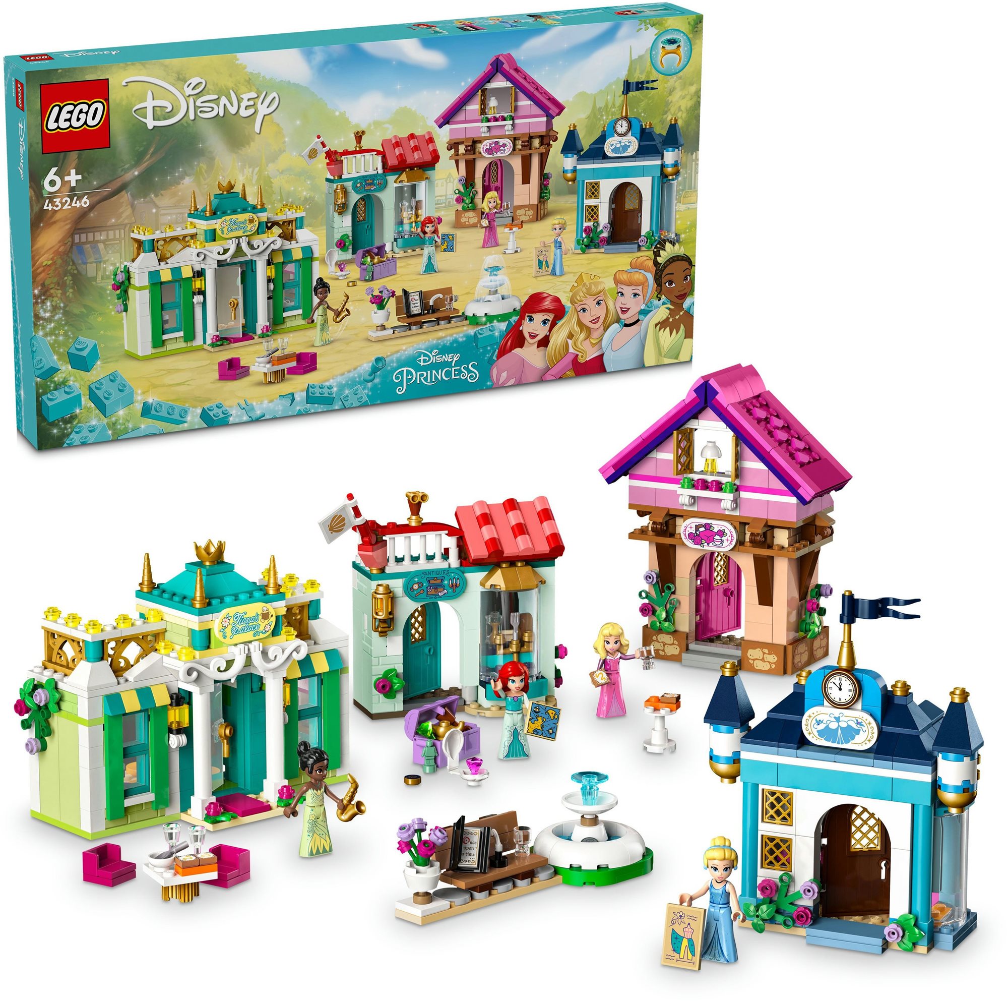LEGO® - Disney Princess™ 43246 Disney Prinzessinnen Abenteuermarkt...