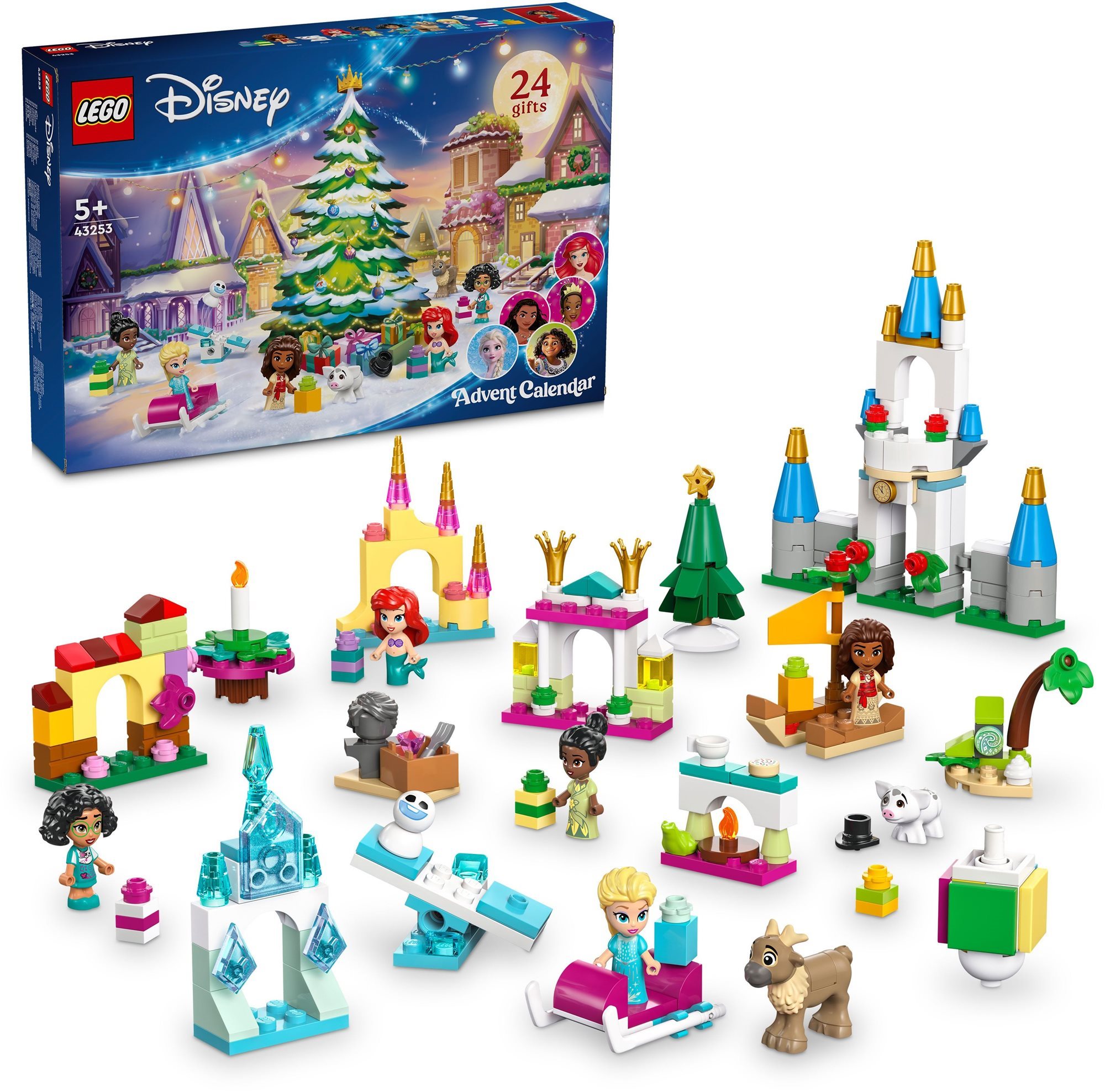 LEGO® - Disney Princess™ 43253 Adventný kalendár 2024 LEGO stavebnica
