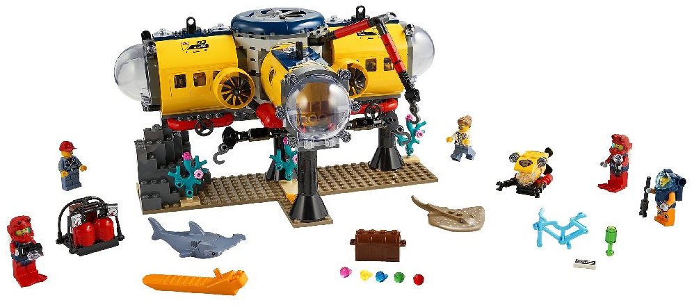 LEGO City 60265 Ocean Exploration Base LEGO Set