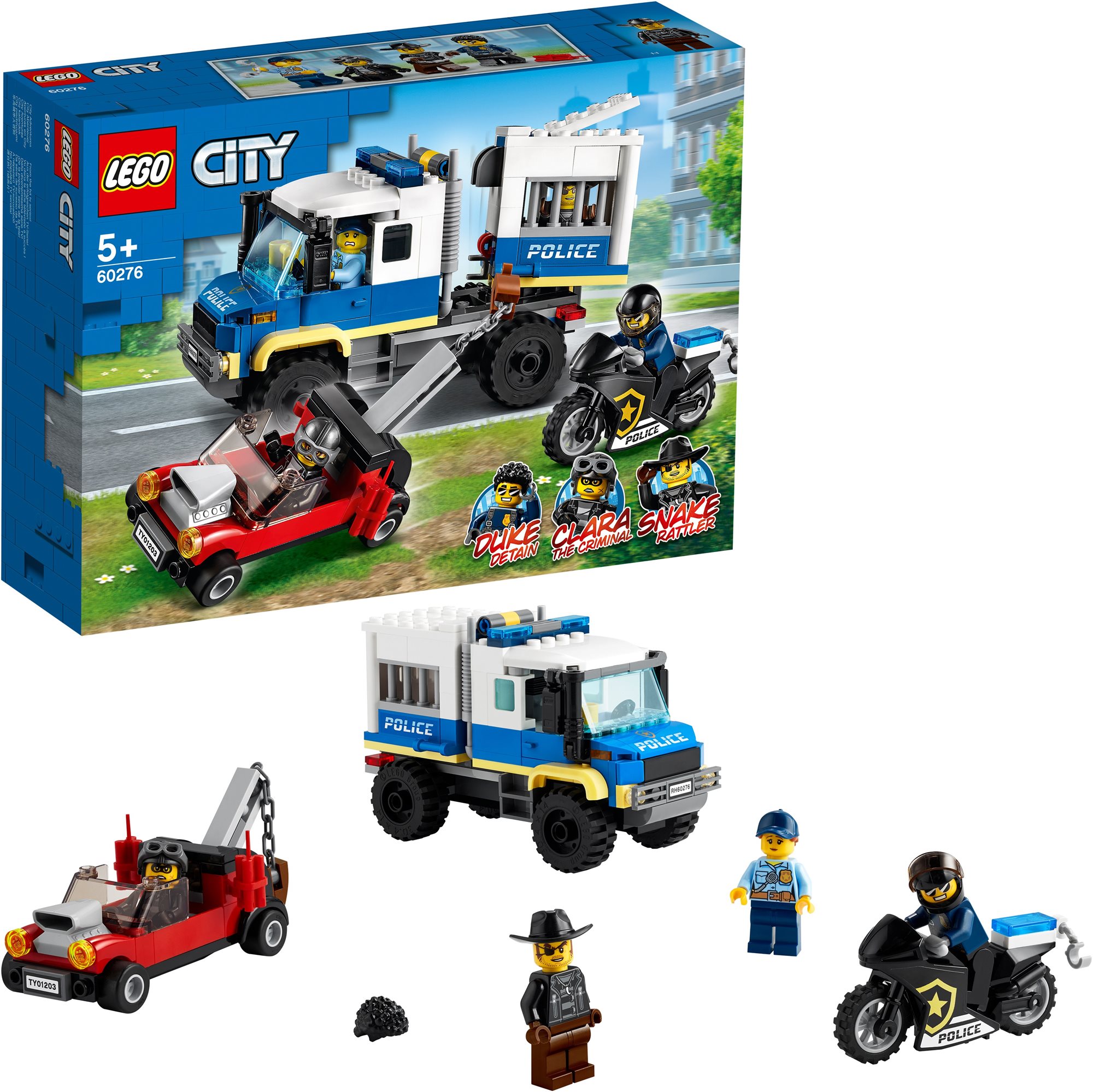 LEGO City 60276 Police Prisoner Transport LEGO Set