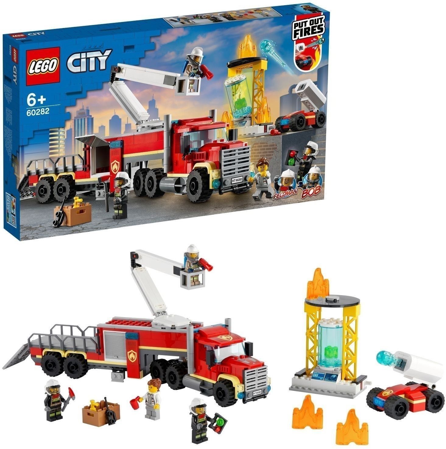 LEGO® City 60282 Fire Command Unit LEGO Set