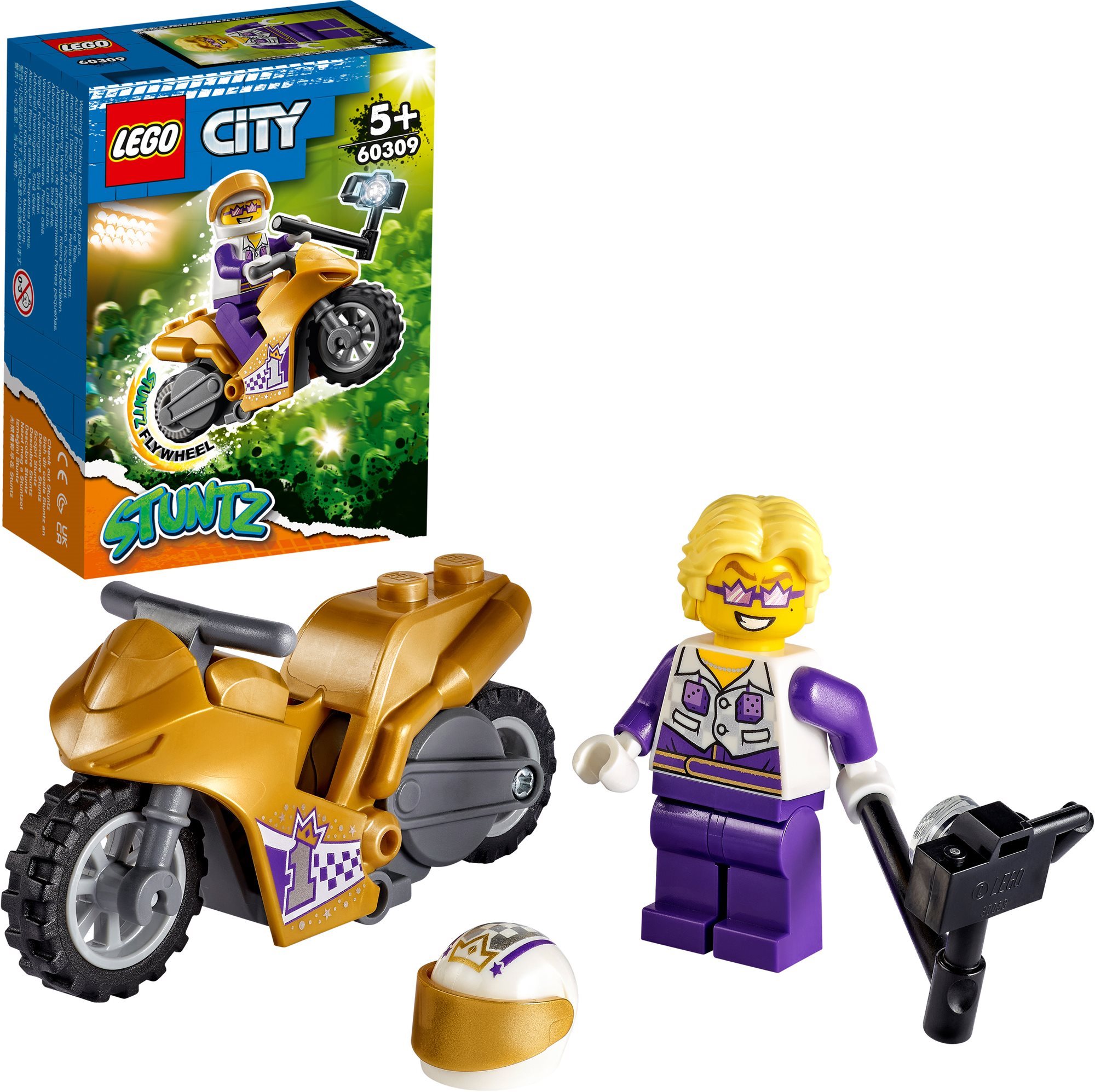LEGO® City 60309 Selfie Stunt Bike LEGO Set