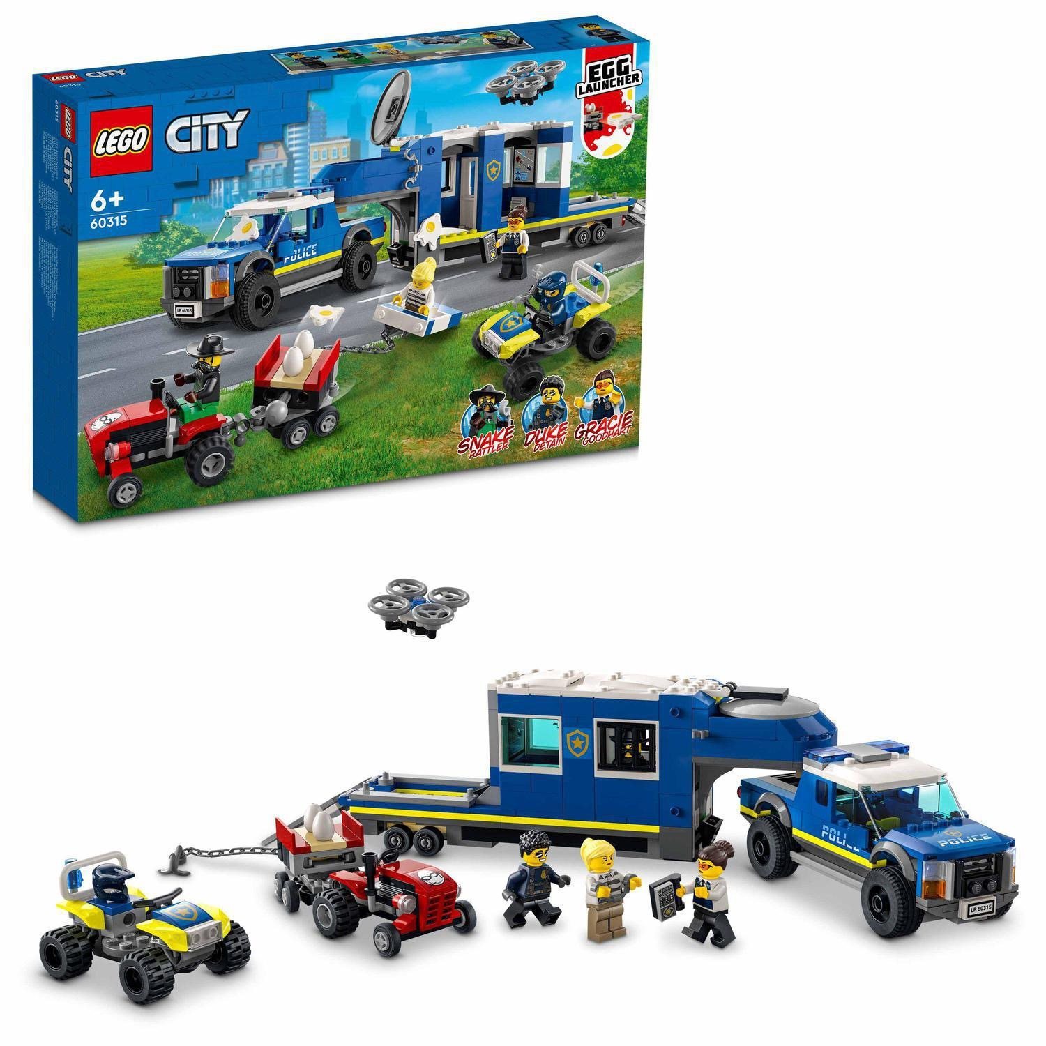 LEGO® City 60315 Police Mobile Command Truck LEGO Set