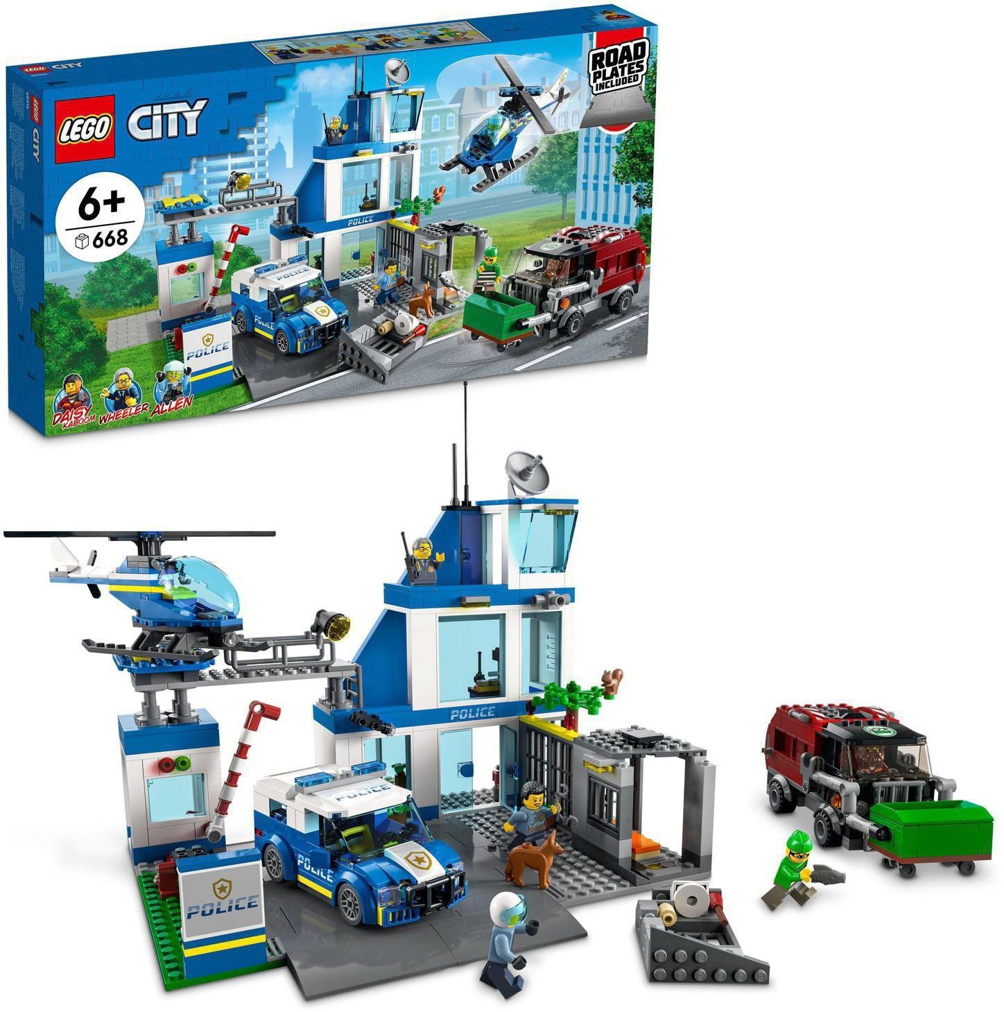 LEGO® City 60316  Policejní stanice LEGO stavebnice