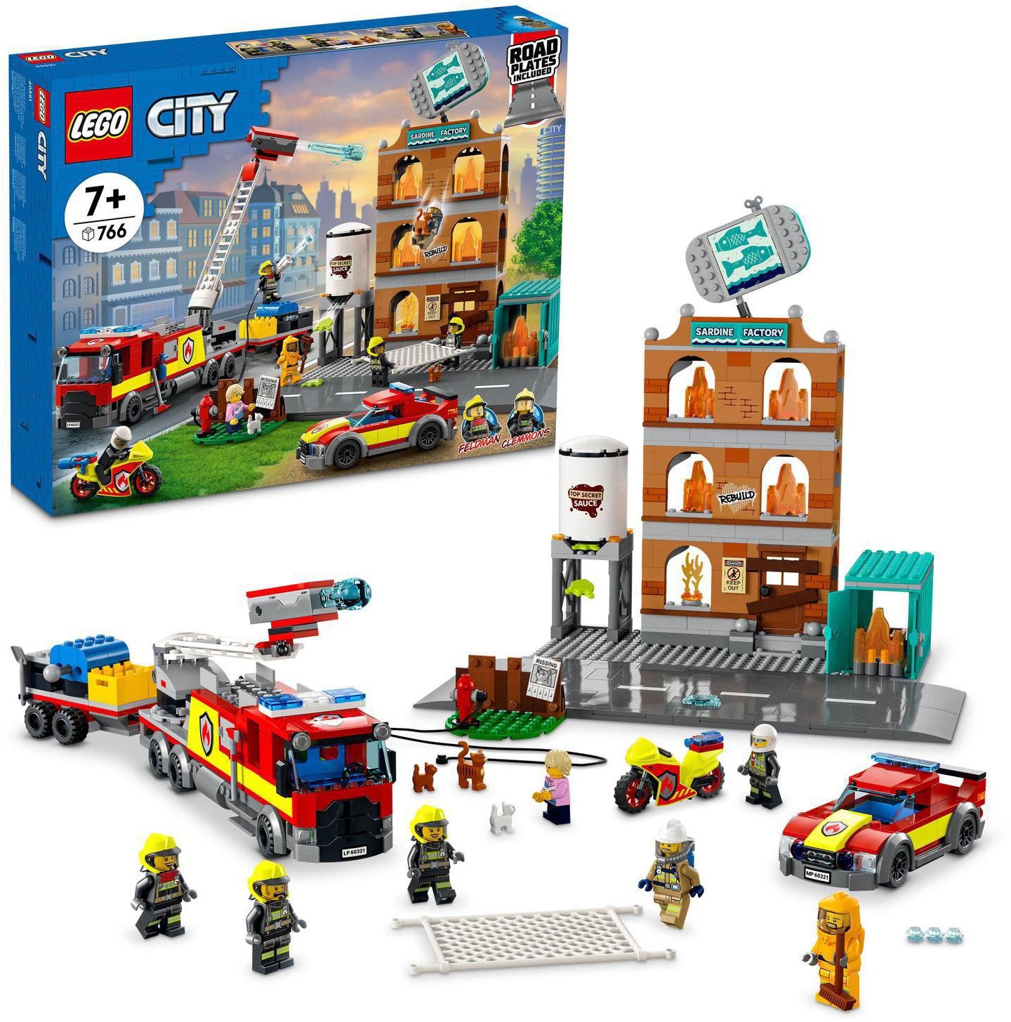 LEGO® City 60321 Fire Brigade LEGO Set