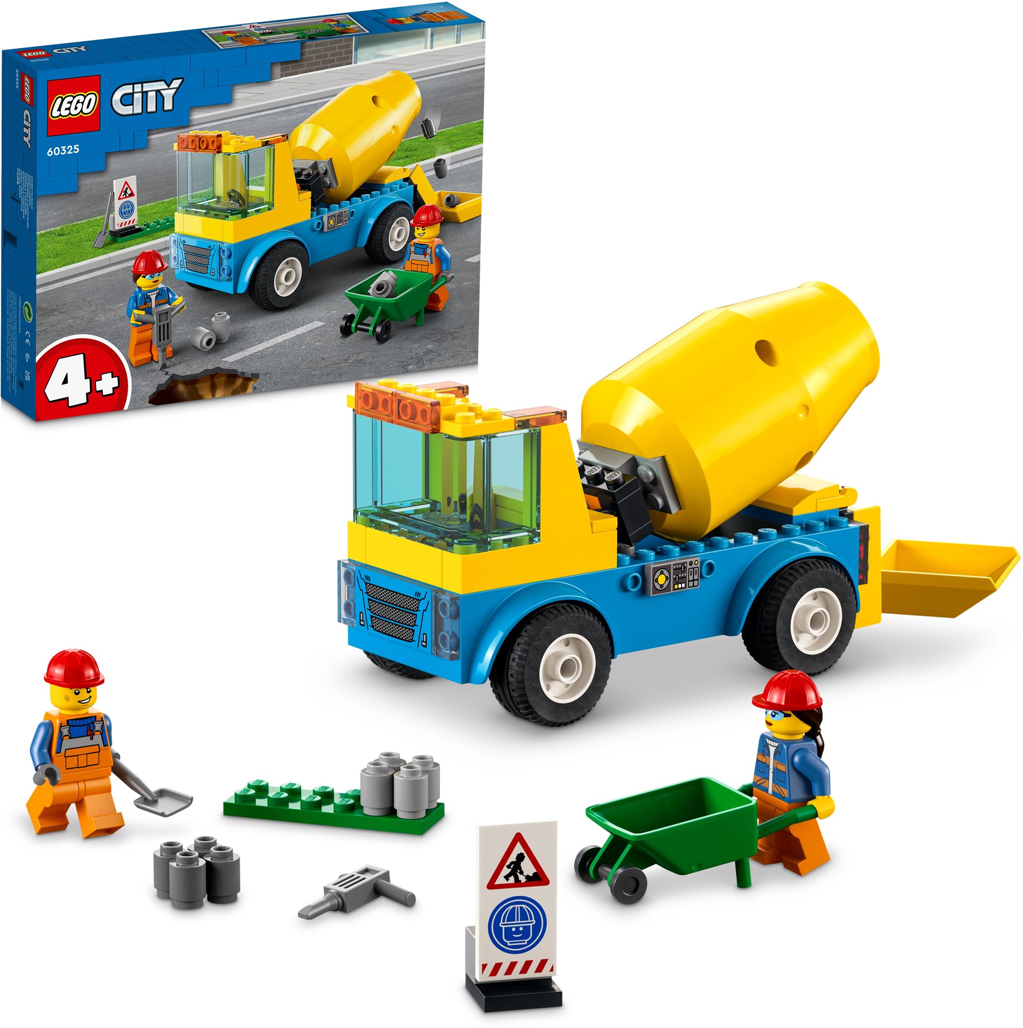 LEGO City 60325 Le camion bétonniere Construction LEGO