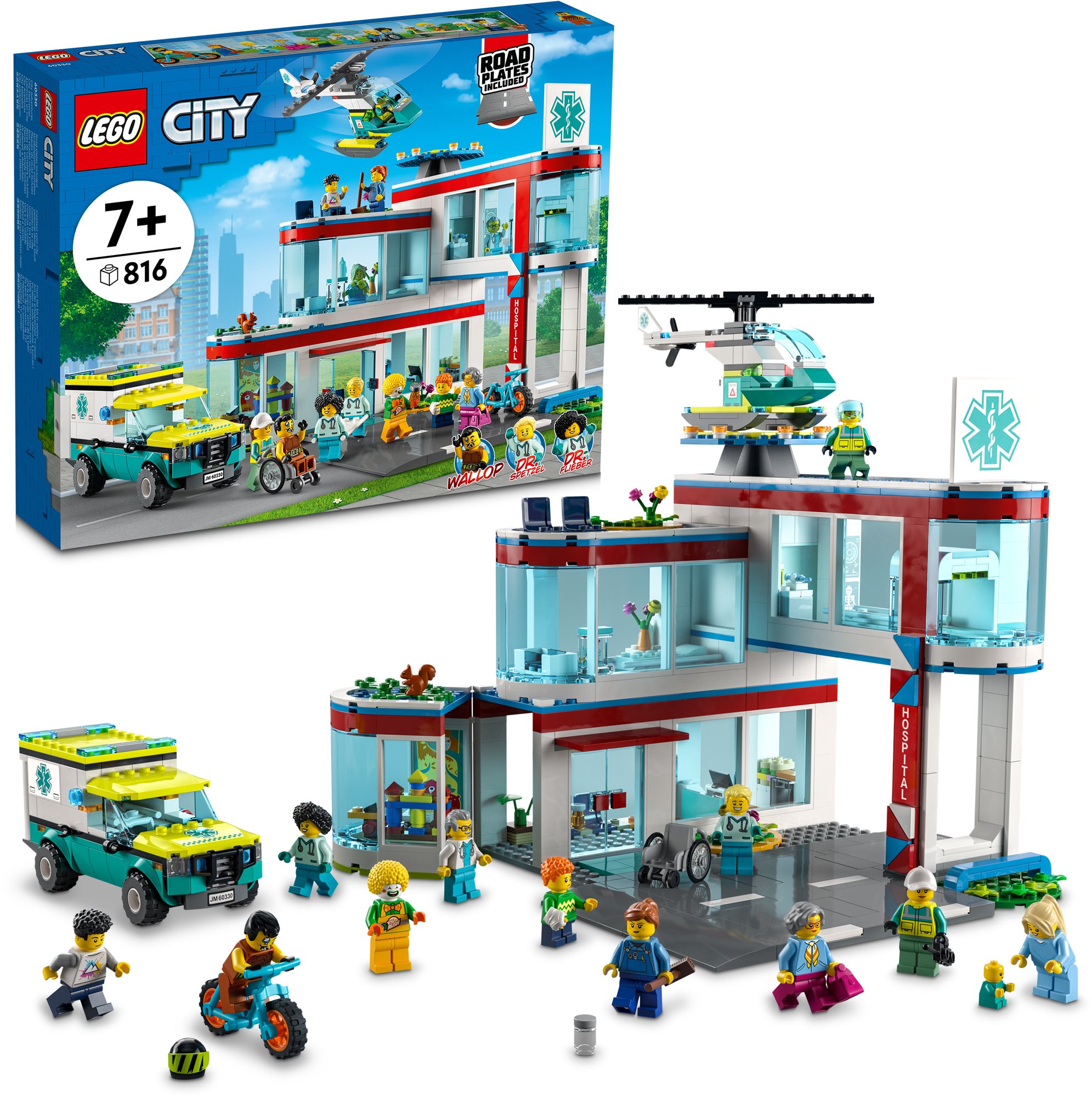 LEGO® City 60330 Hospital LEGO Set