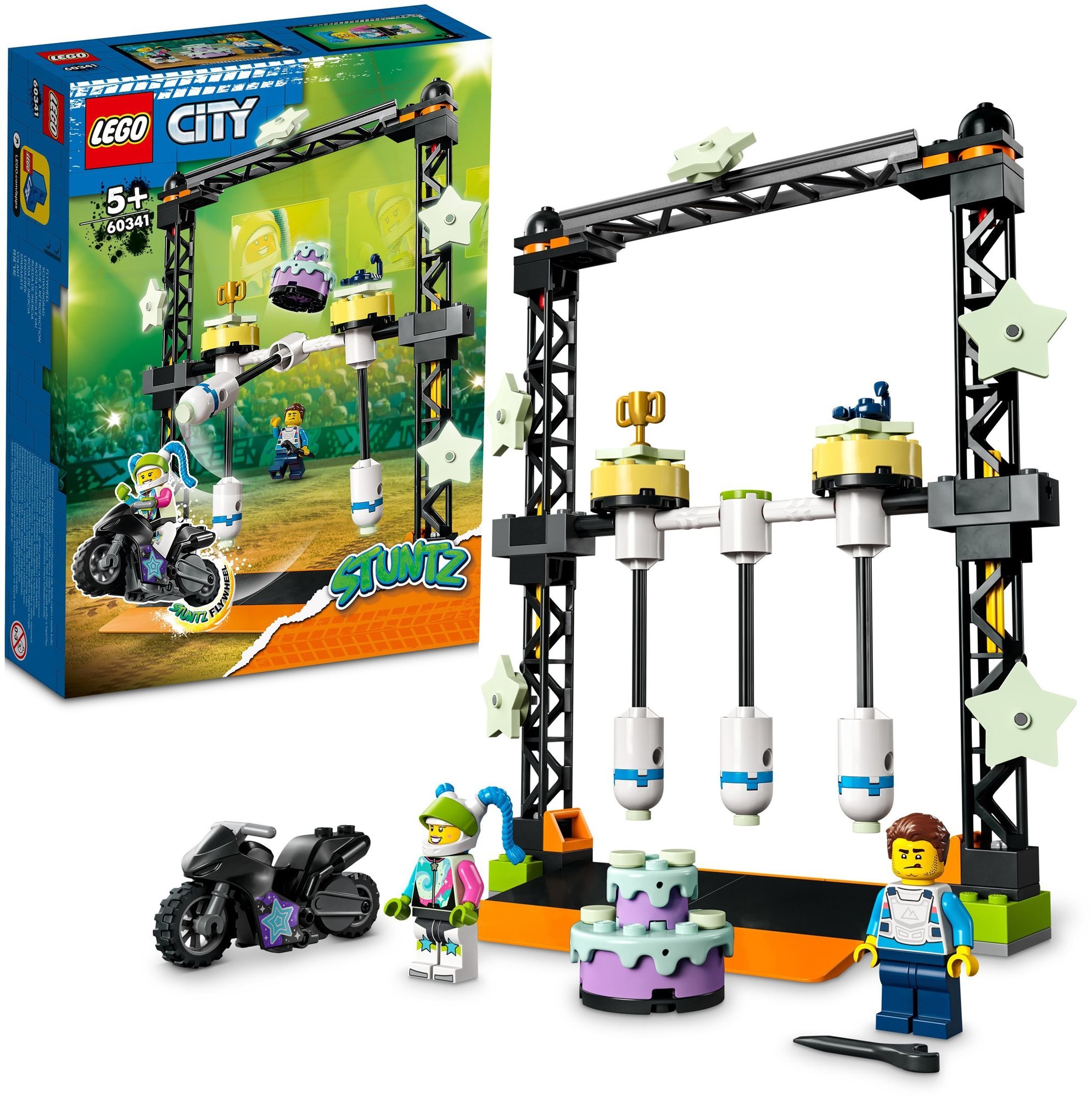 LEGO City 60341 Le défi de cascade : les balanciers Construction...