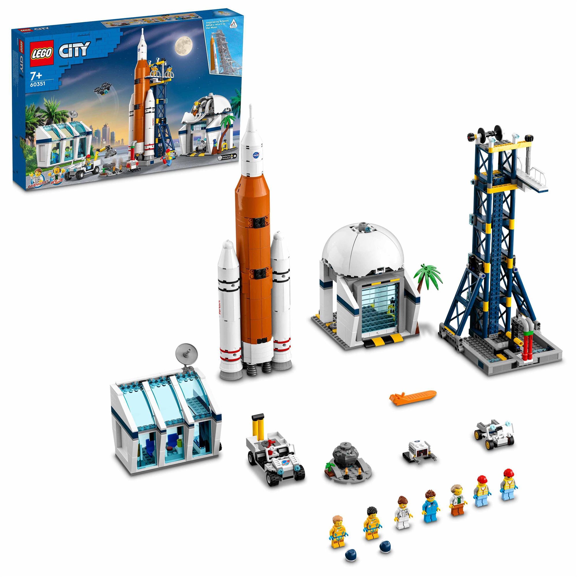 LEGO City 60351 La base de lancement de la fusée Construction LEGO