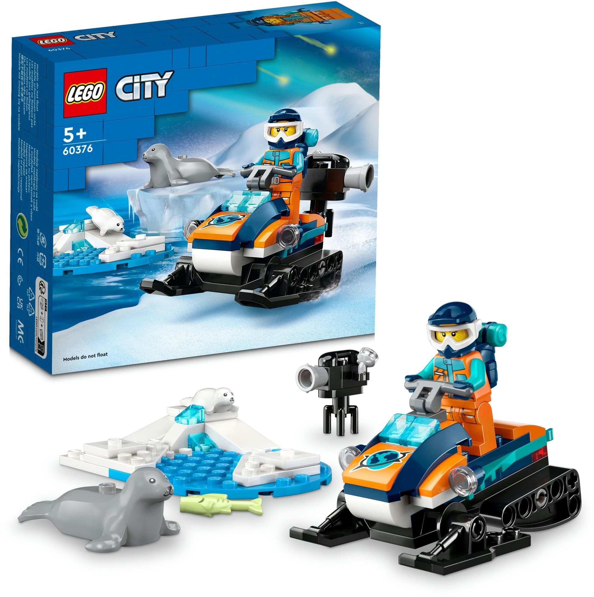 LEGO® City 60376 Arktický sněžný skútr LEGO stavebnice