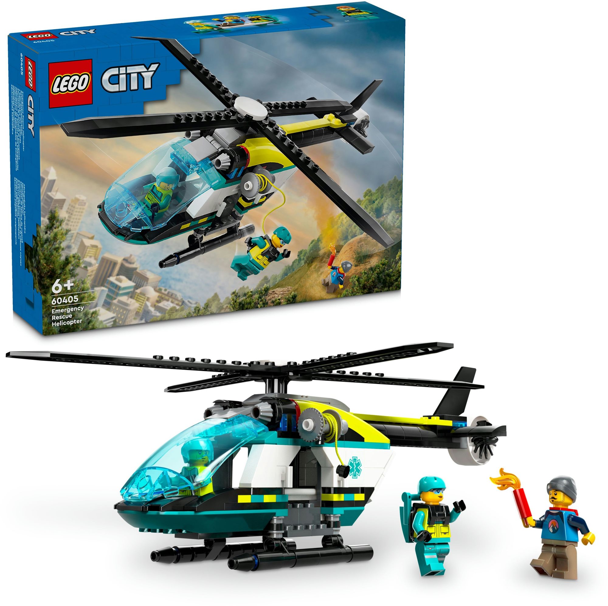 LEGO® City 60405 Rettungshubschrauber LEGO-Bausatz
