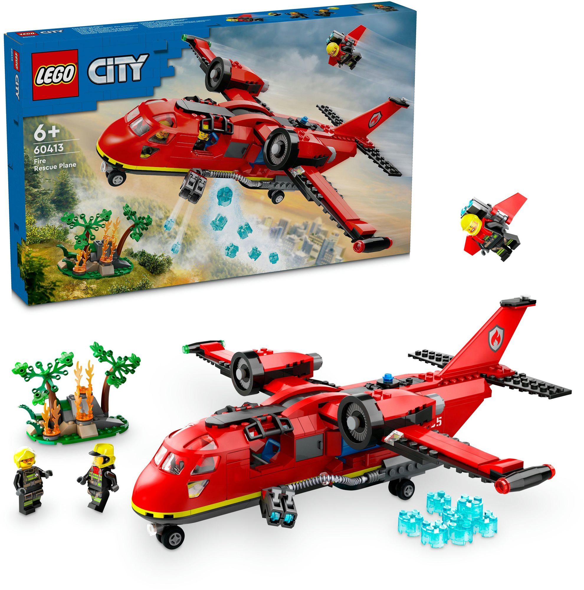 LEGO® City 60413 Hasičské záchranné letadlo LEGO stavebnice