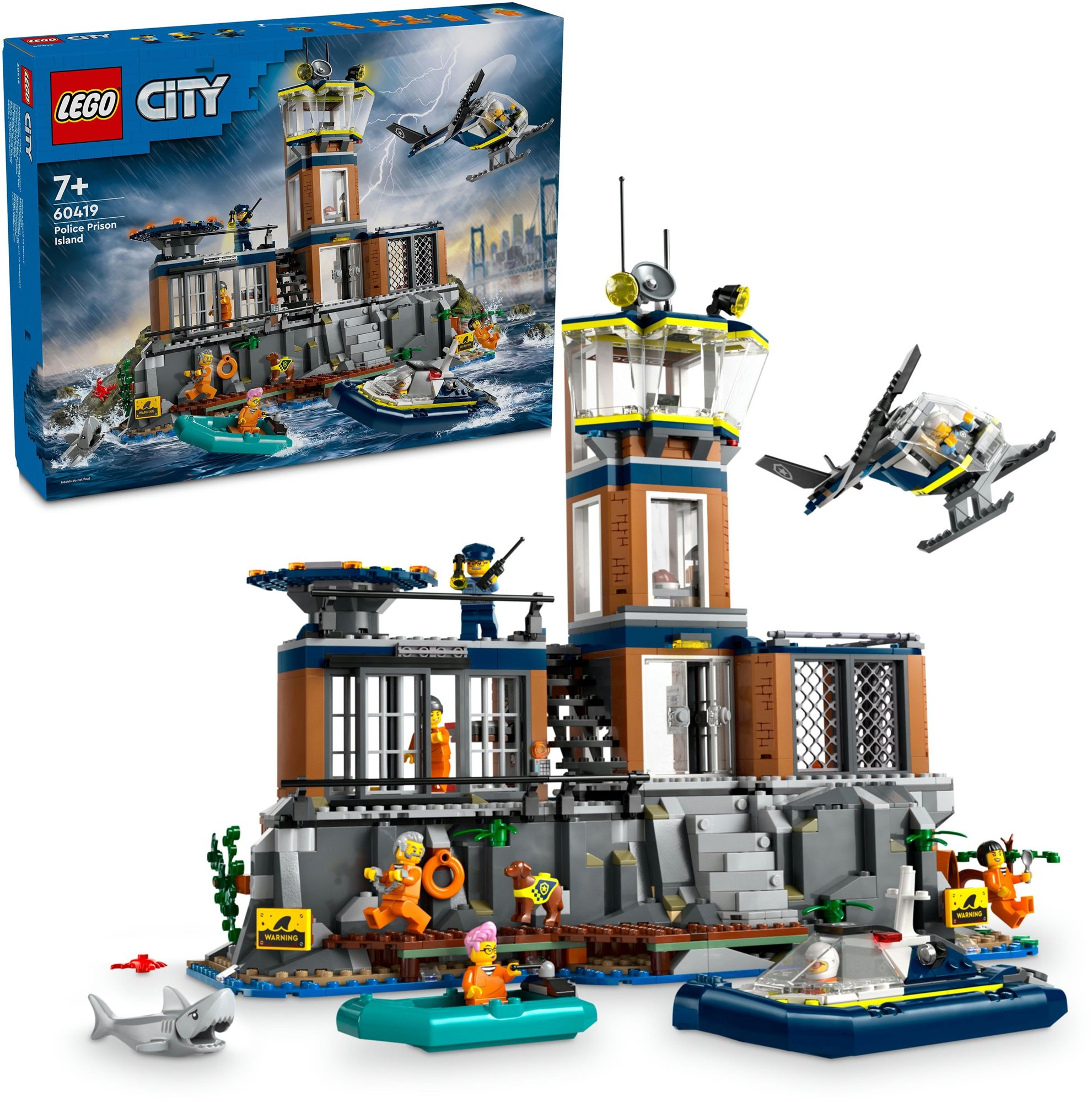 LEGO® City 60419 Börtönsziget LEGO