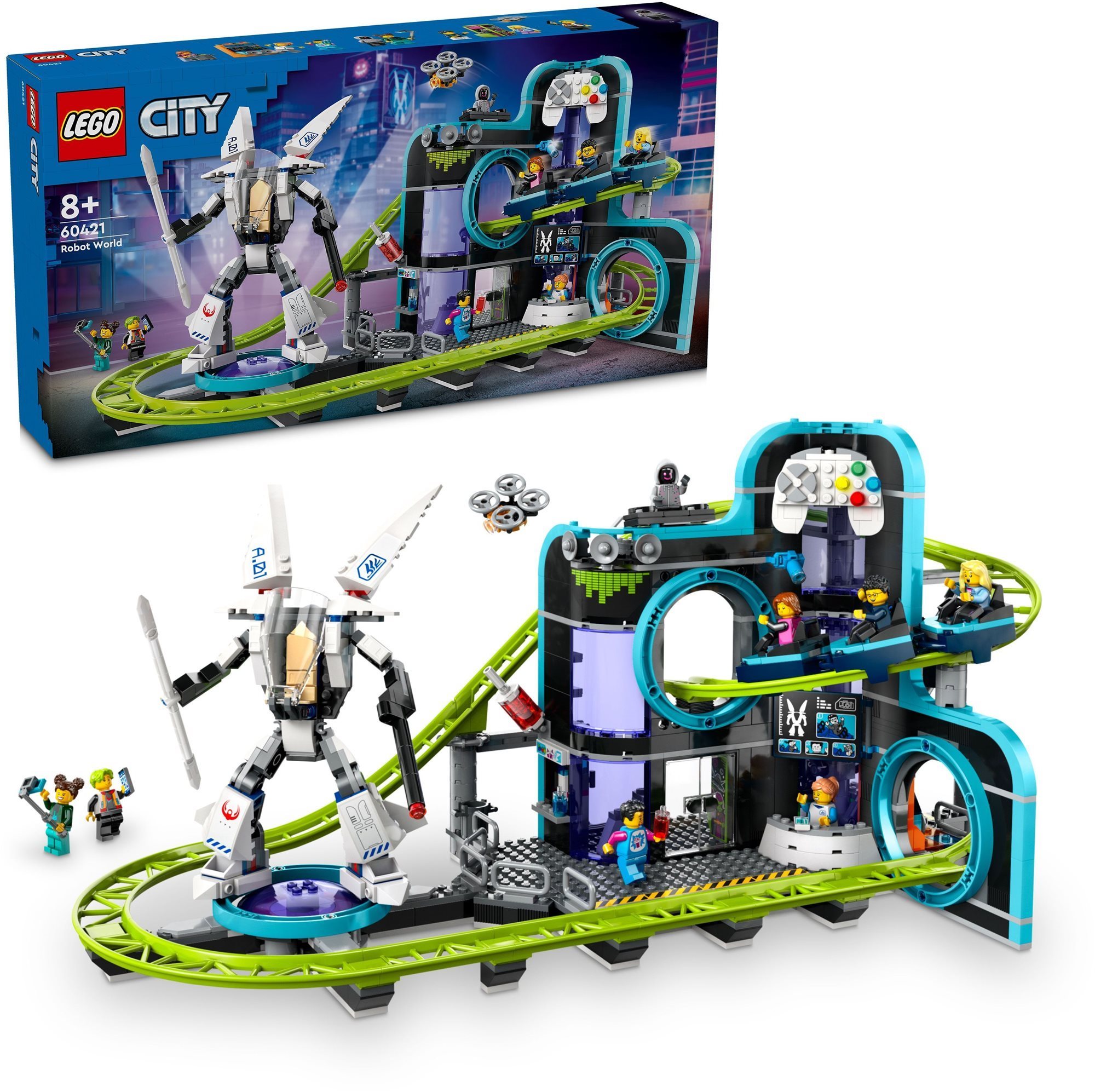 LEGO® City 60421 Robotvilág hullámvasút LEGO