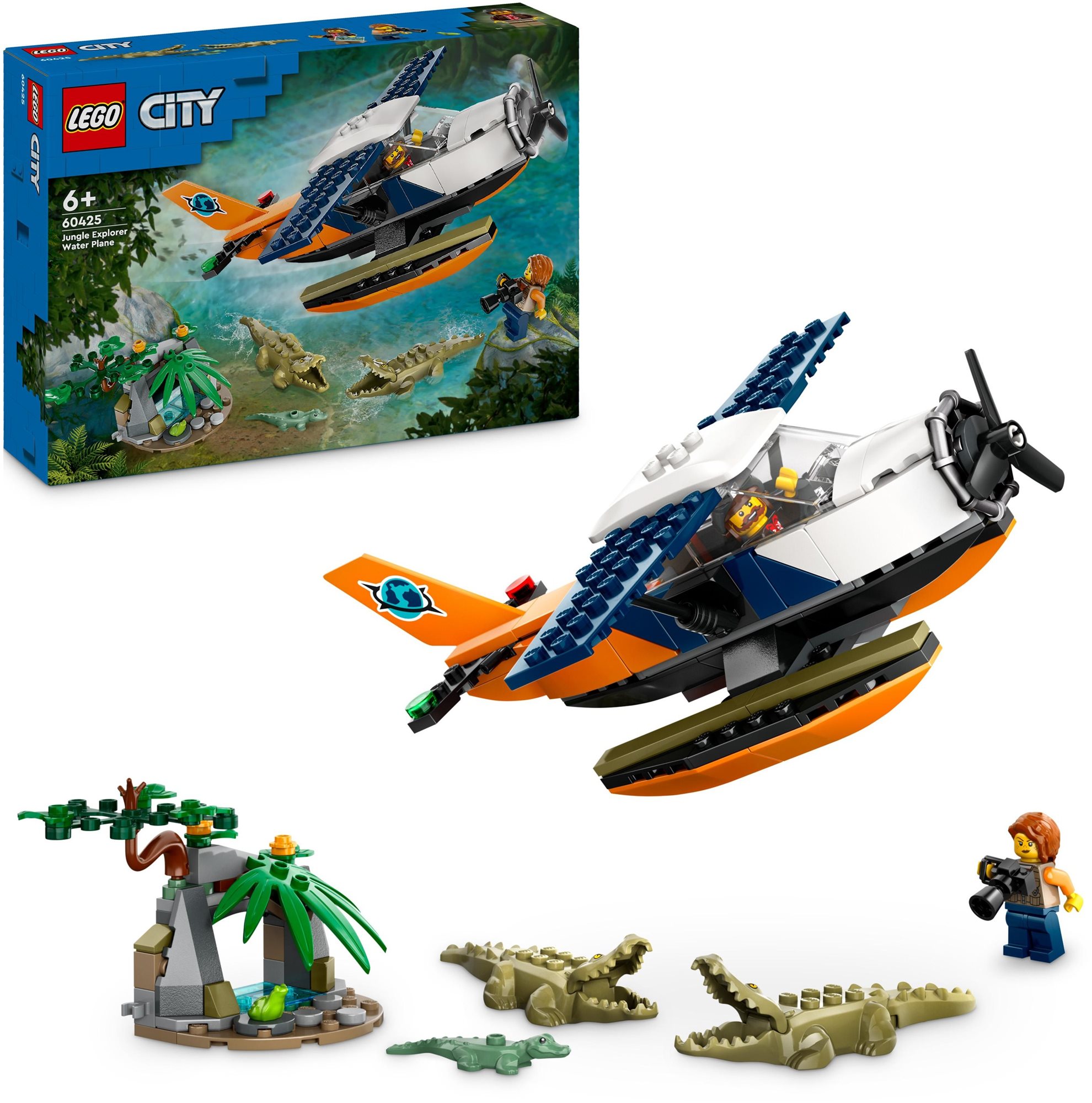 LEGO® City 60425 Dzsungelkutató hidroplán LEGO