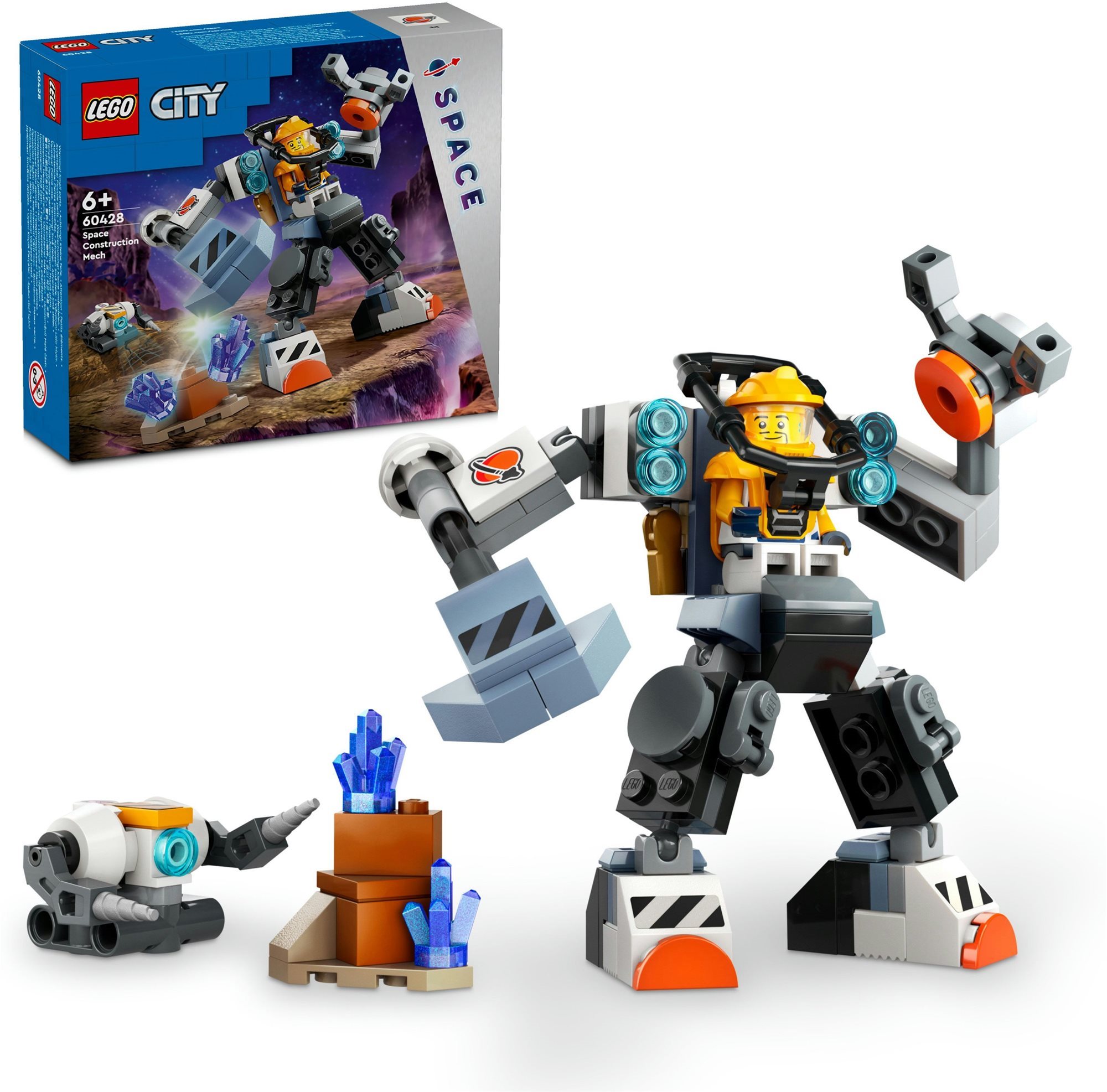 LEGO® City 60428 Vesmírny konštrukčný robot LEGO stavebnica