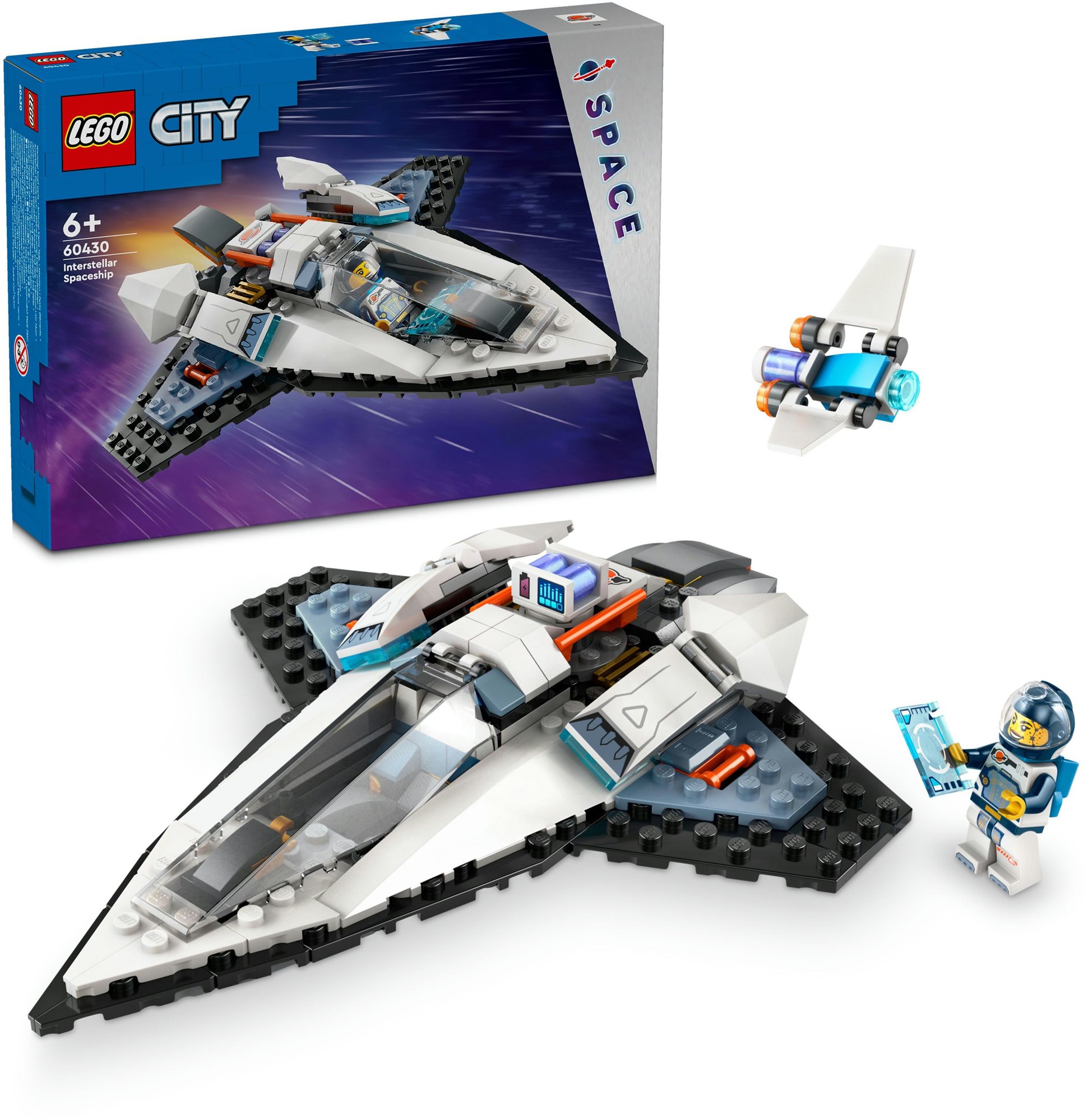 LEGO® City 60430 Csillagközi űrhajó LEGO