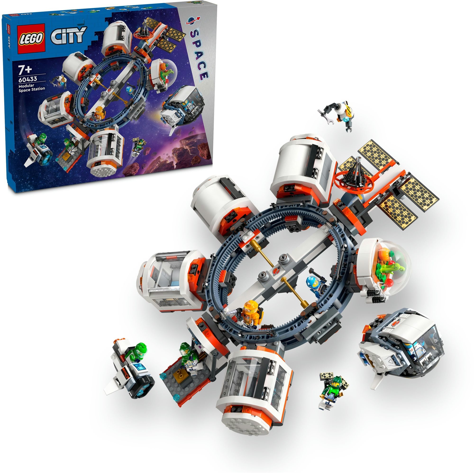 LEGO® City 60433 Modulárna vesmírna stanica LEGO stavebnica