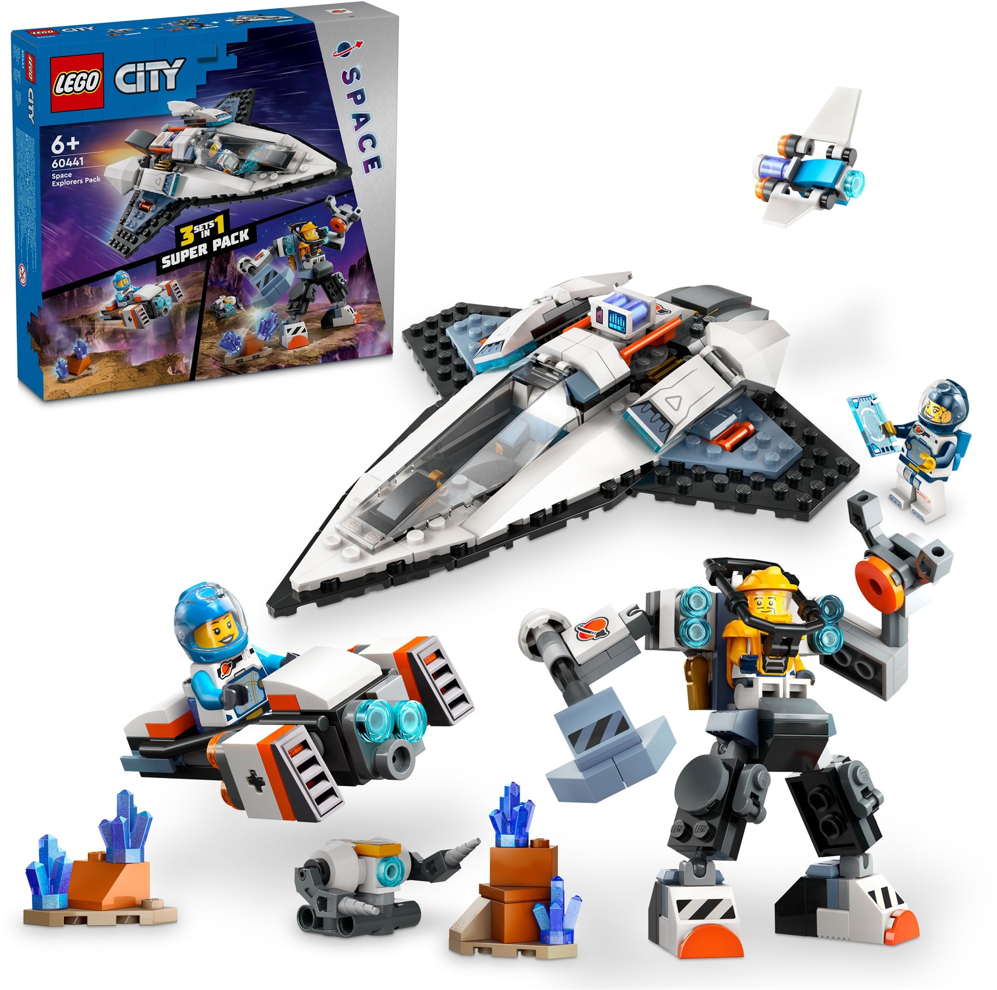 LEGO® City 60441 Weltraumforscher-Set LEGO-Bausatz