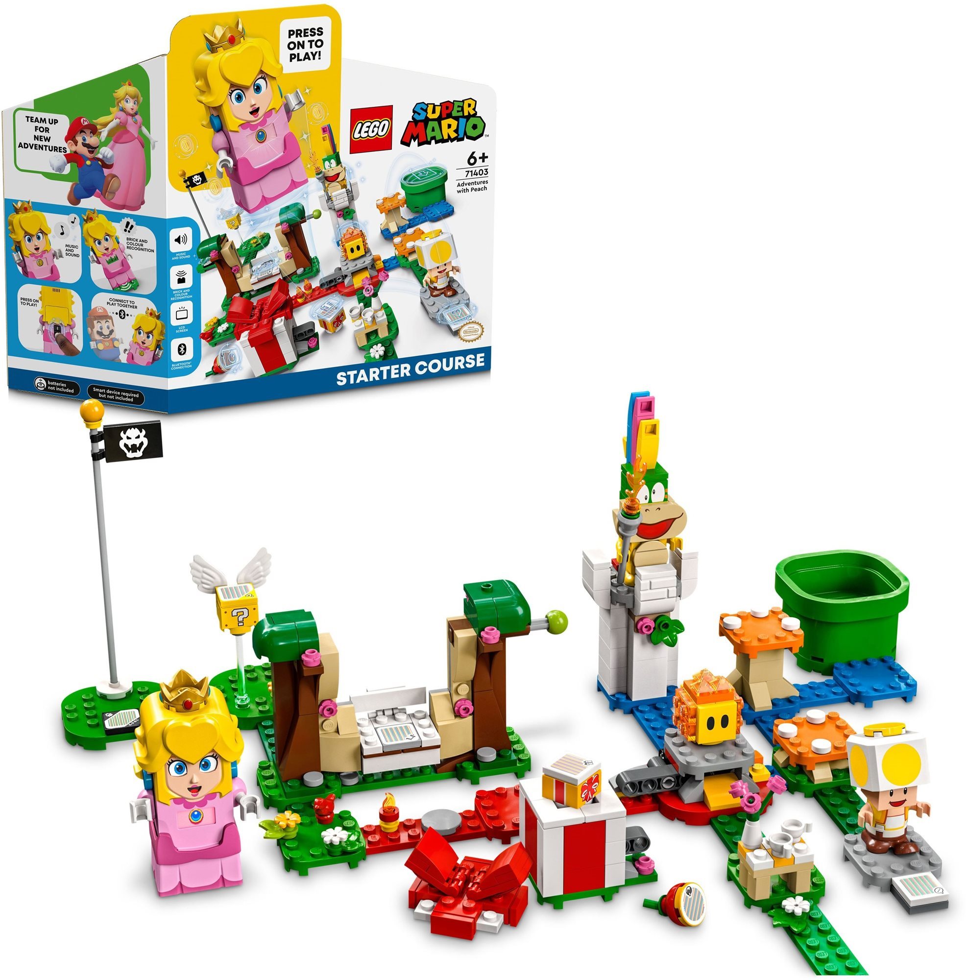 LEGO® Super Mario™ 71403 Abenteuer mit Peach Starter-Set LEGO-Bausatz