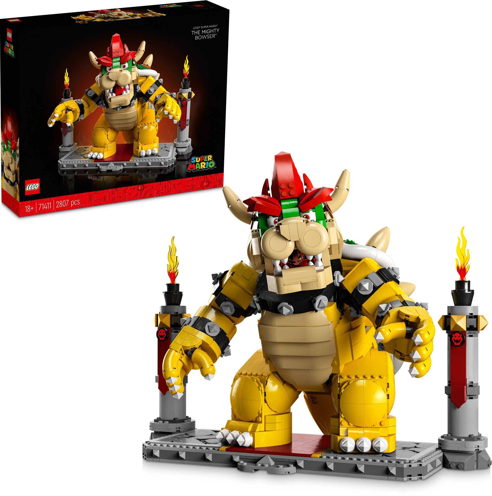 LEGO® Super Mario™ 71411 Všemocný Bowser™ LEGO stavebnica