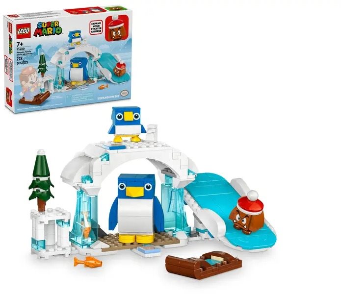LEGO® Super Mario™ 71430 Snežné dobrodružstvo s rodinkou penguin –...