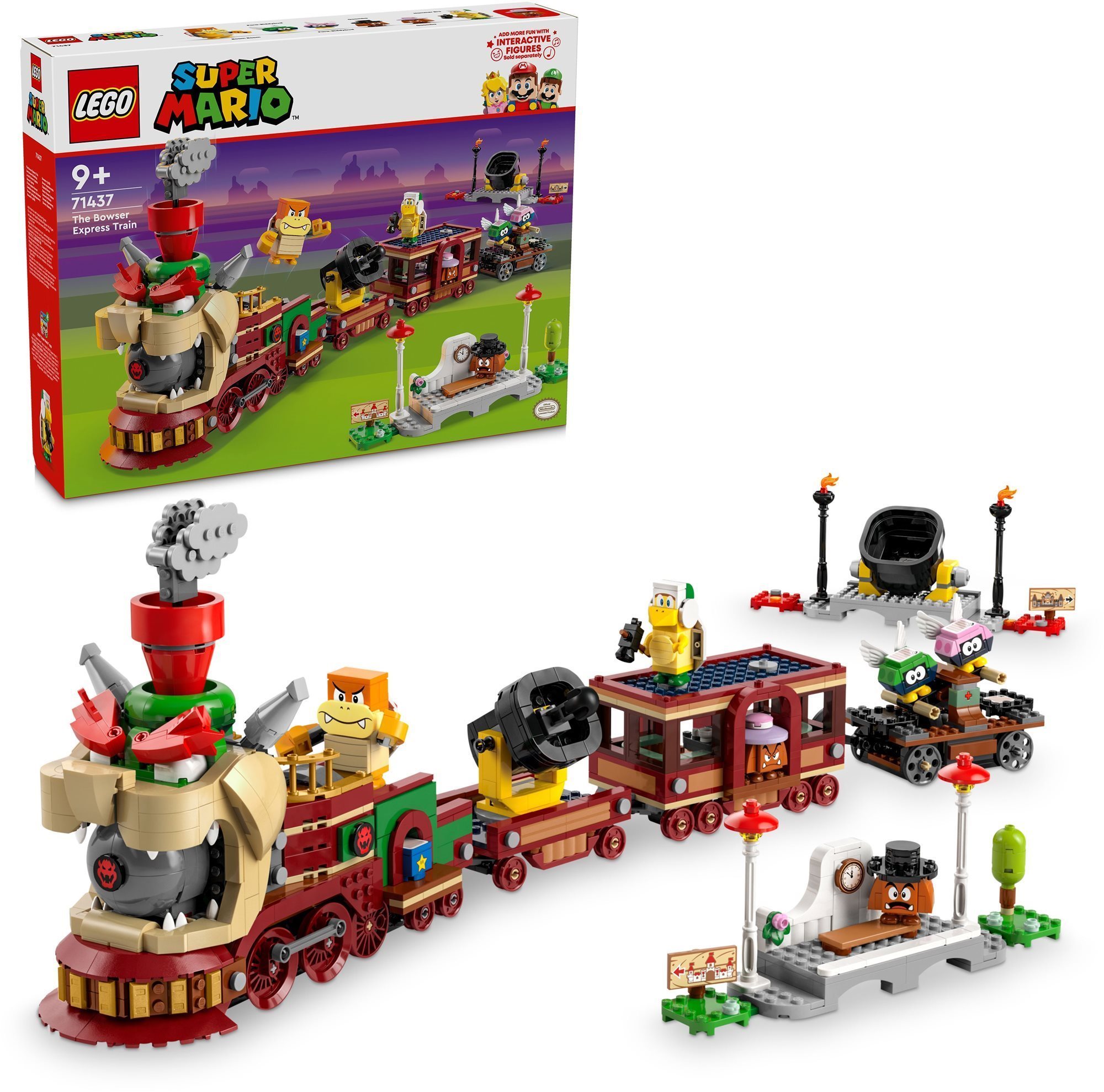 LEGO® Super Mario™ 71437 Bowserův rychlík LEGO stavebnice