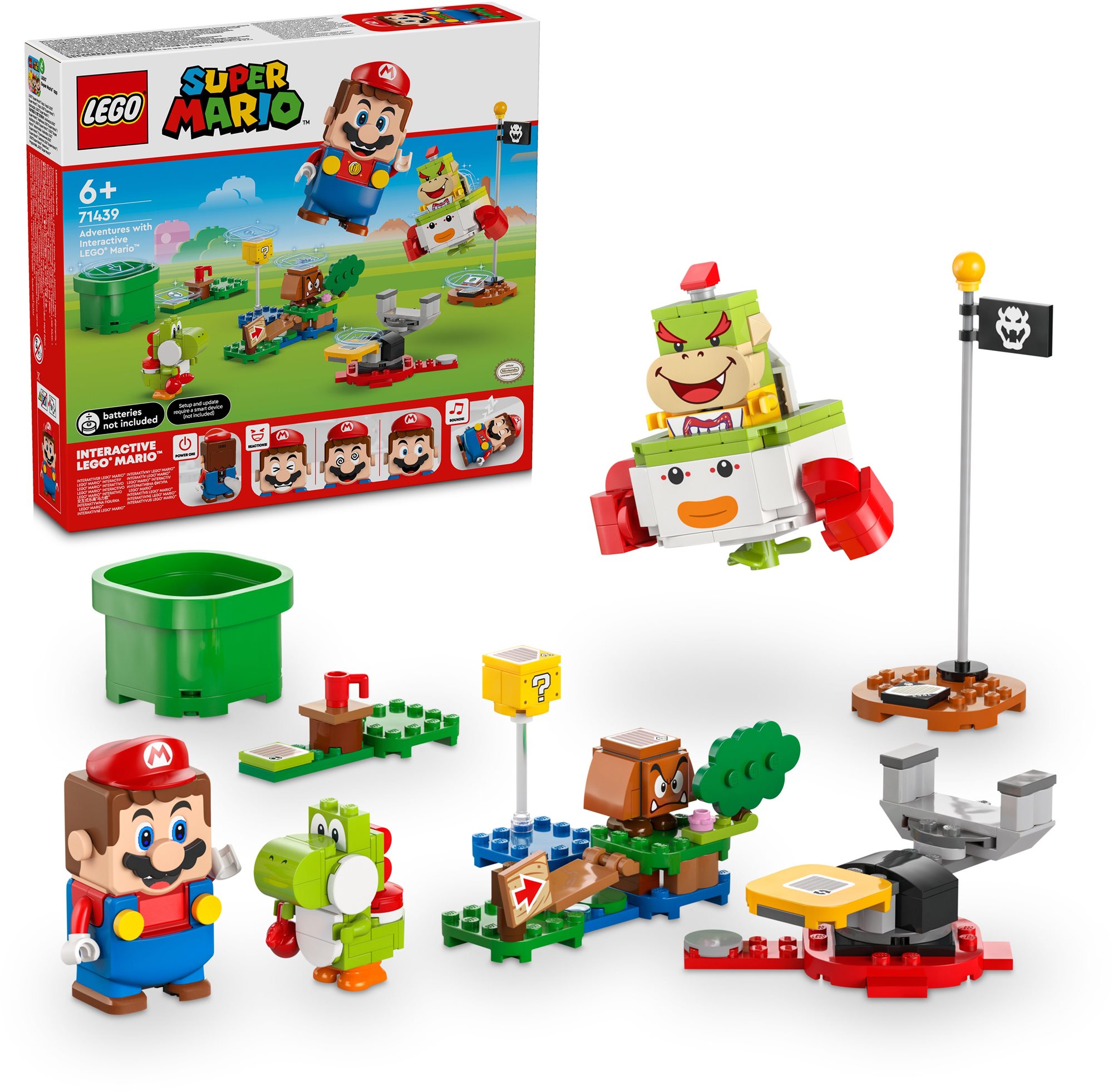 LEGO® Super Mario™ 71439 Kalandok az interaktív LEGO® Mario™...