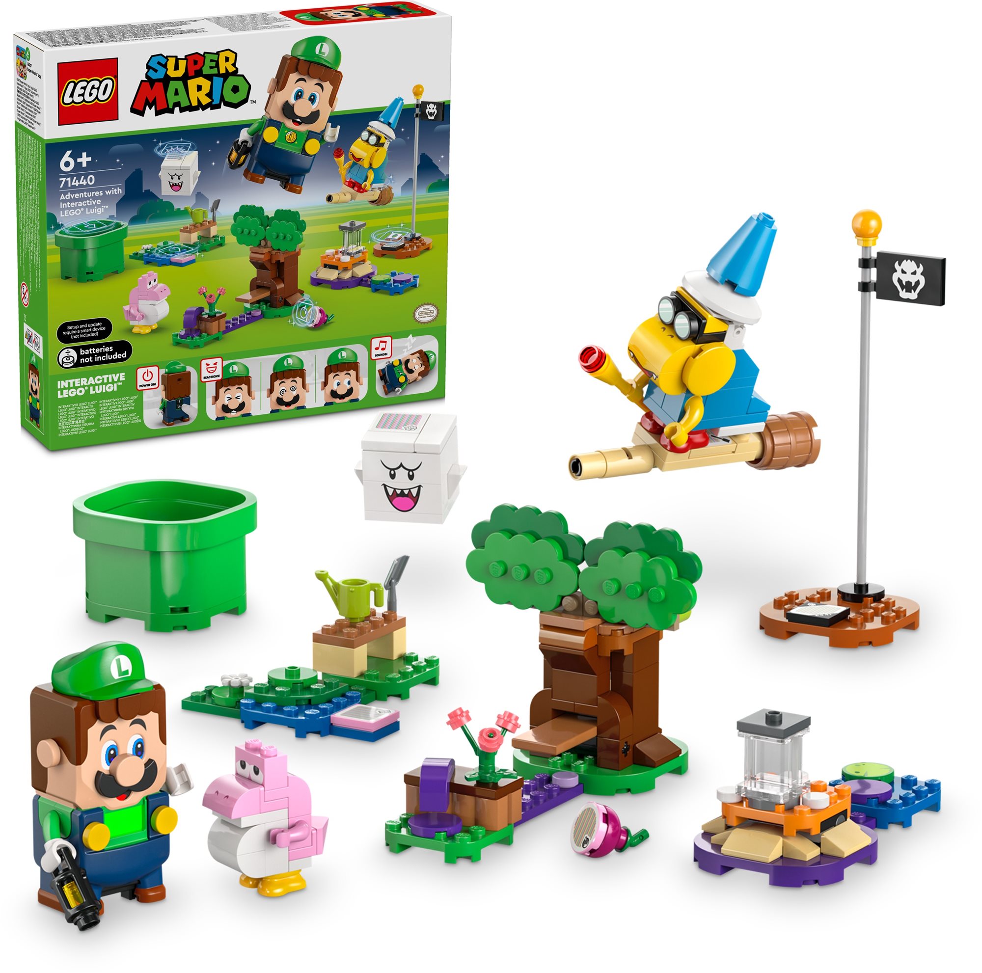 LEGO® Super Mario™ 71440 Interaktivní LEGO® Luigi™ a dobrodružství...