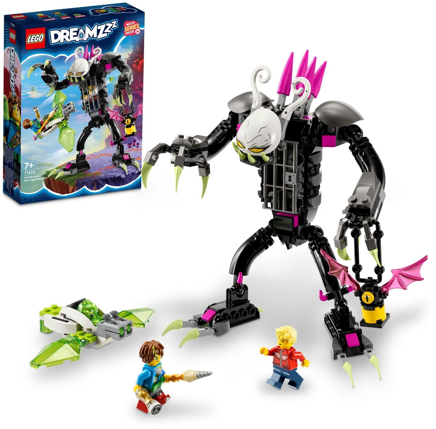 LEGO® DREAMZzz™ Kegyetlen Őrző a kalitkás szörnyeteg 71455 LEGO