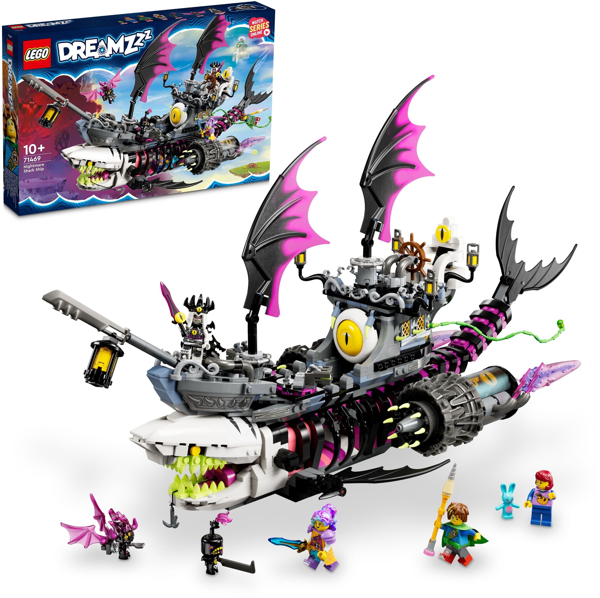 LEGO® DREAMZzz™ 71469 Žraločia loď z nočných môr LEGO stavebnica