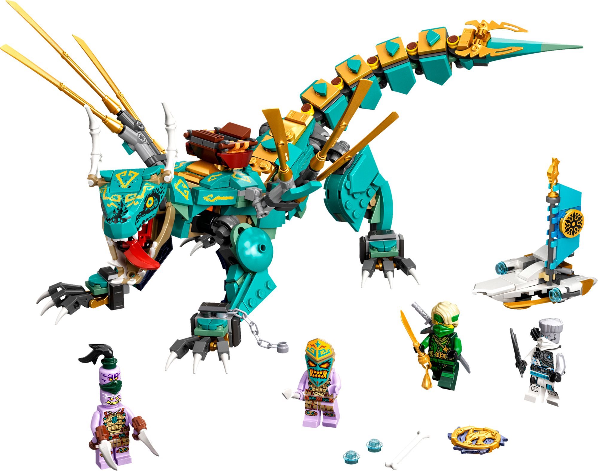 LEGO Ninjago 71746 Le Dragon de Jungle Construction LEGO