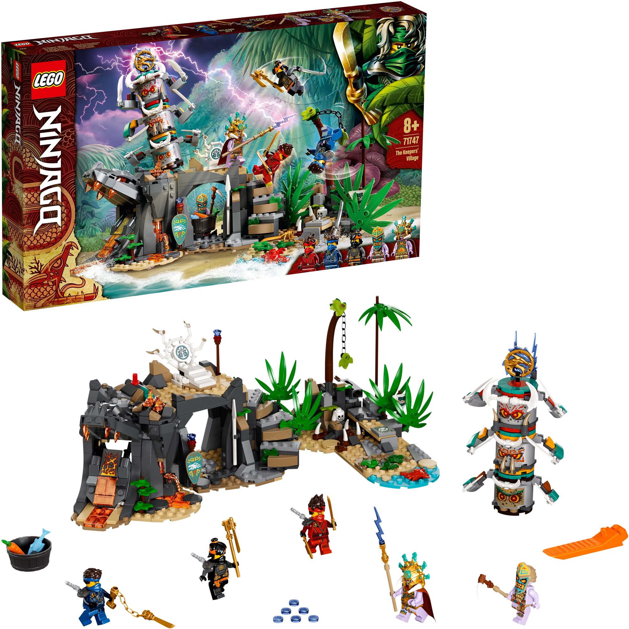 LEGO Ninjago 71747 The Keepers' Village LEGO Set