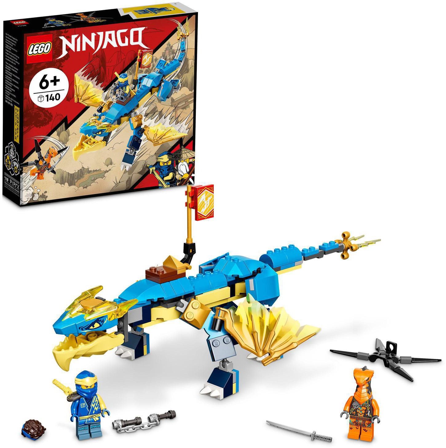 LEGO® NINJAGO® 71760 Jay’s Thunder Dragon EVO LEGO Set