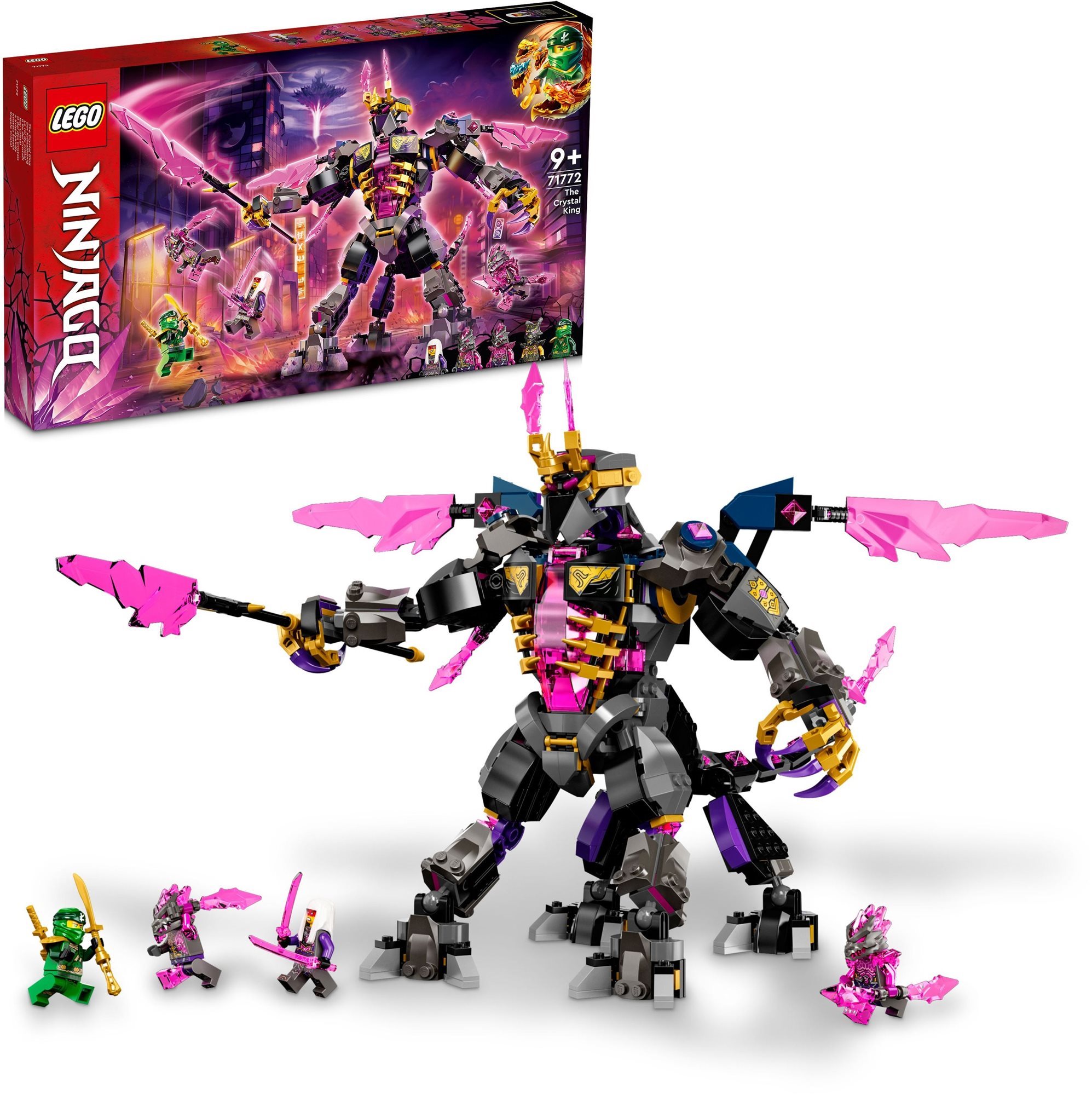 LEGO NINJAGO 71772 Le Roi de cristal Construction LEGO