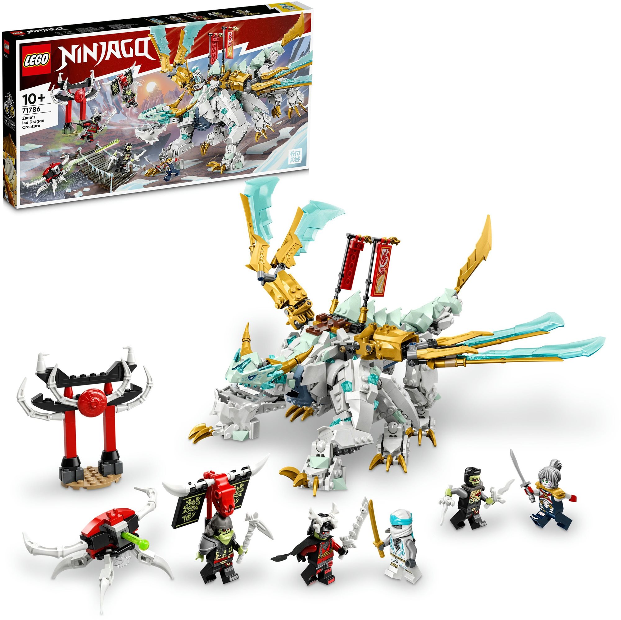LEGO® NINJAGO® 71786 Zaneov ľadový drak LEGO stavebnica