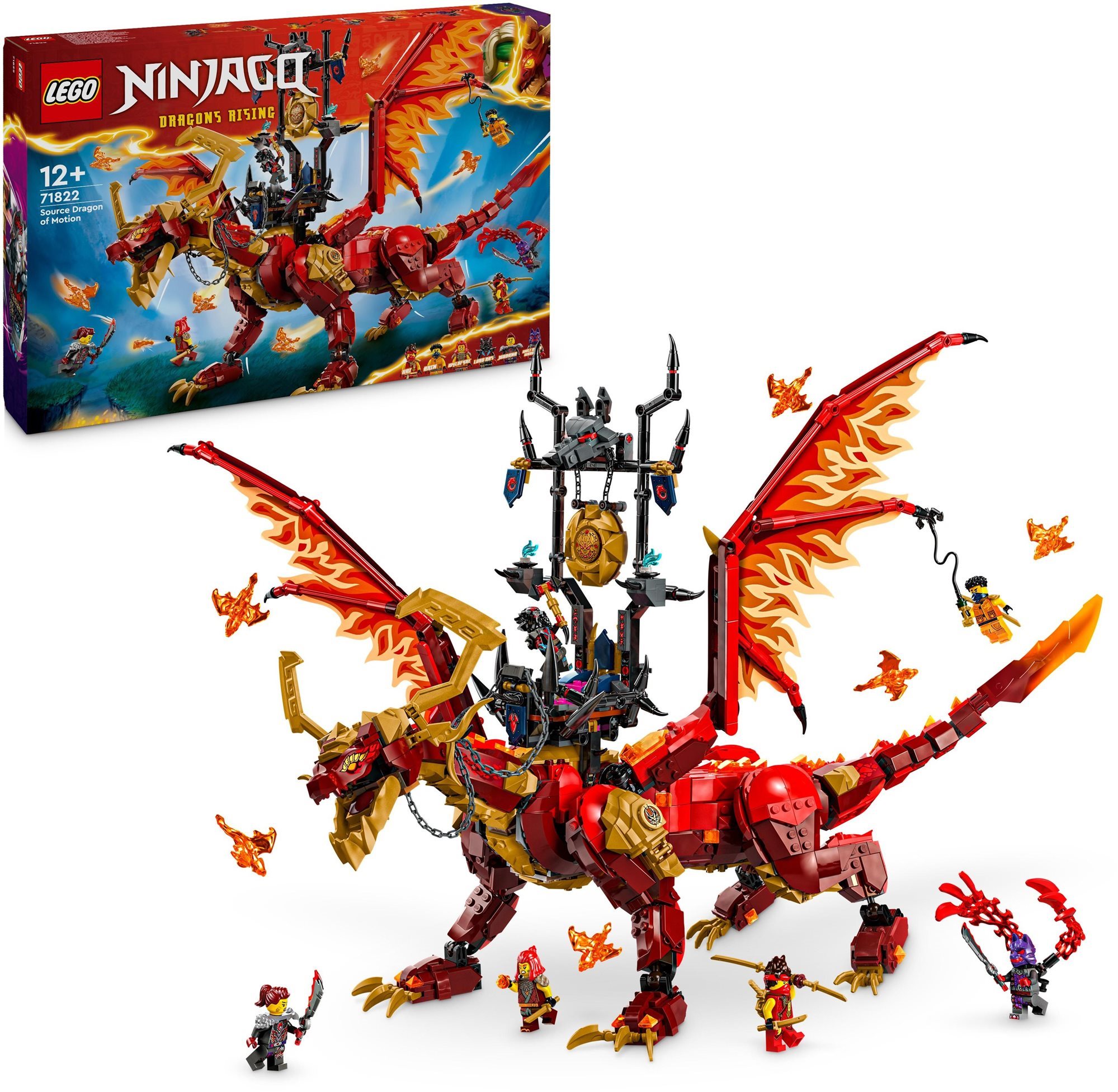 LEGO® NINJAGO® 71822 A mozgás eredendő sárkánya LEGO