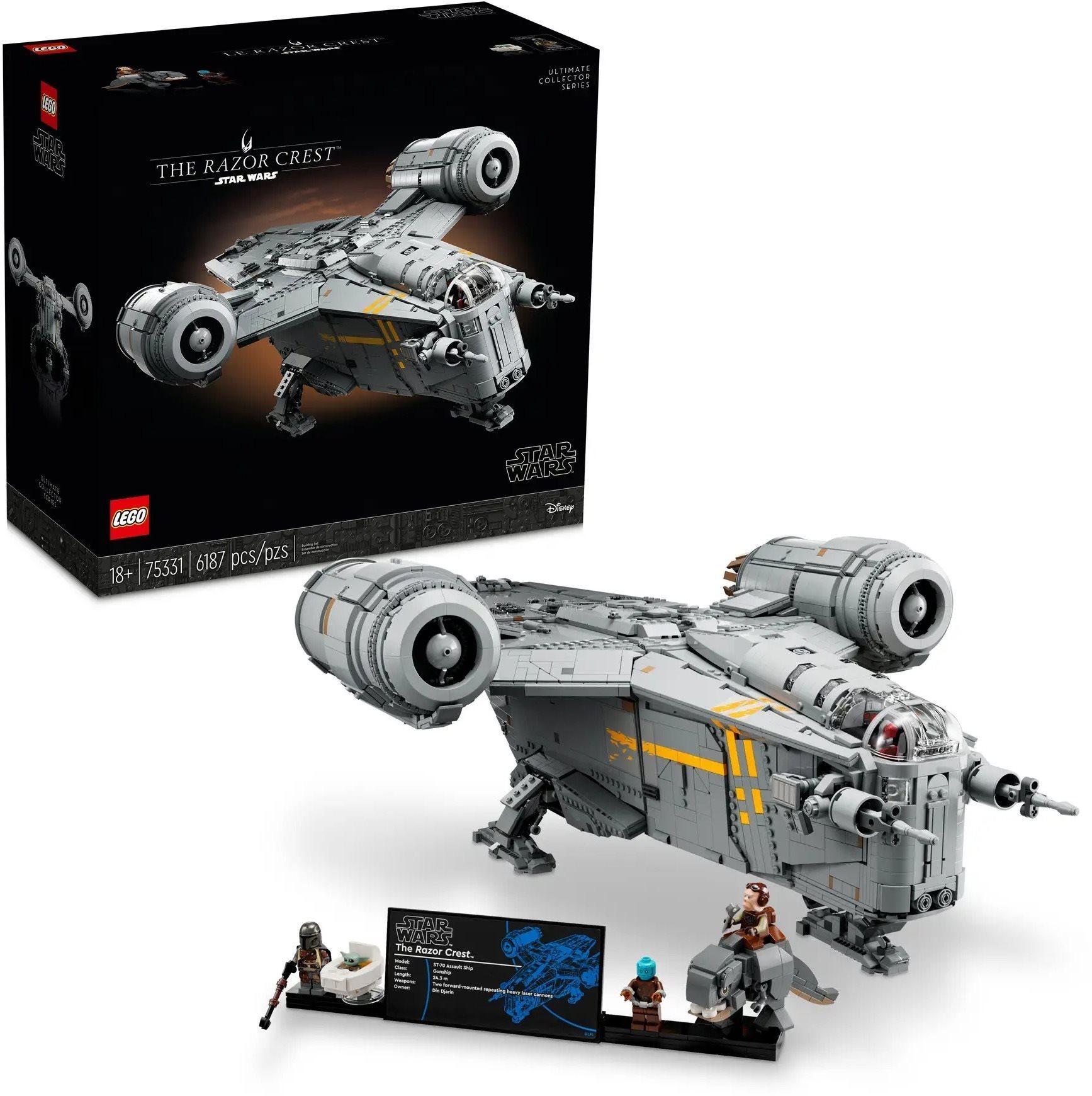 LEGO® Star Wars™ 75331 The Razor Crest™ LEGO stavebnica