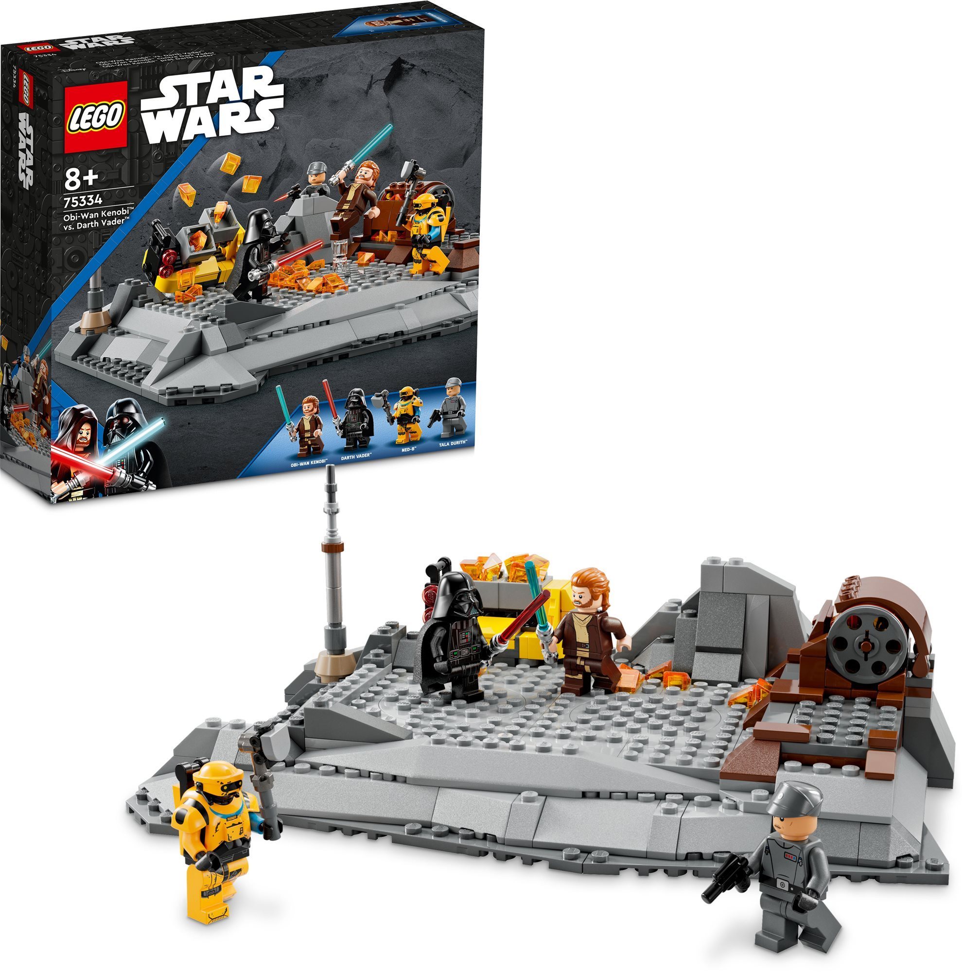 LEGO® Star Wars, ,,75334 Obi-Wan Kenobi™ vs. Darth Vader™ LEGO...