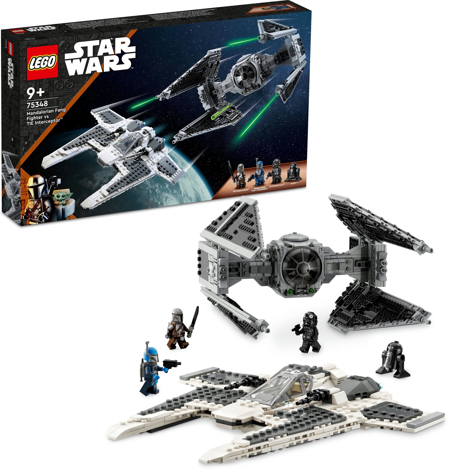 LEGO® Star Wars™ 75348 Mandaloriánska stíhačka triedy Fang...
