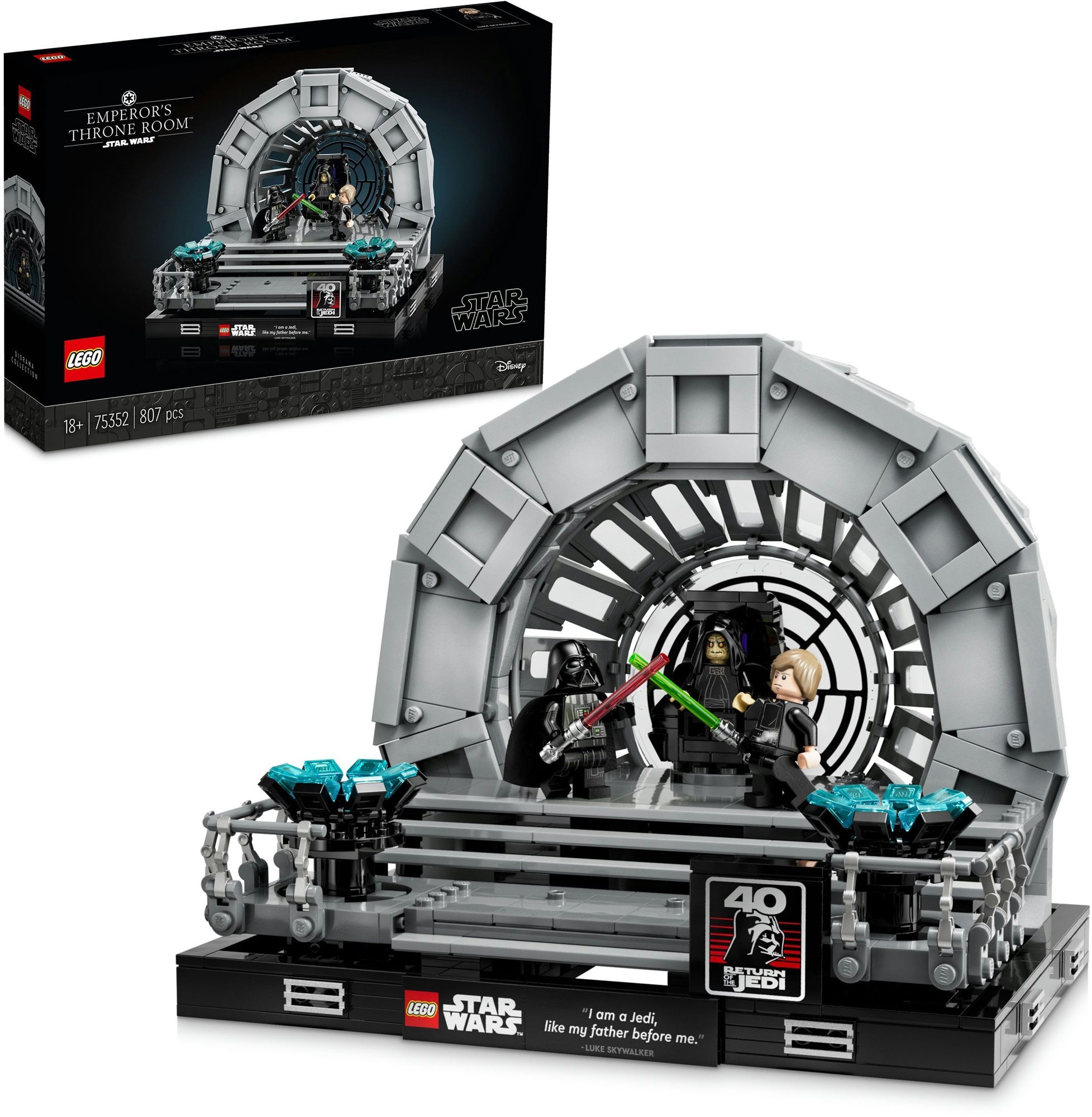 LEGO® Star Wars™ Császári trónterem™ dioráma 75352 LEGO